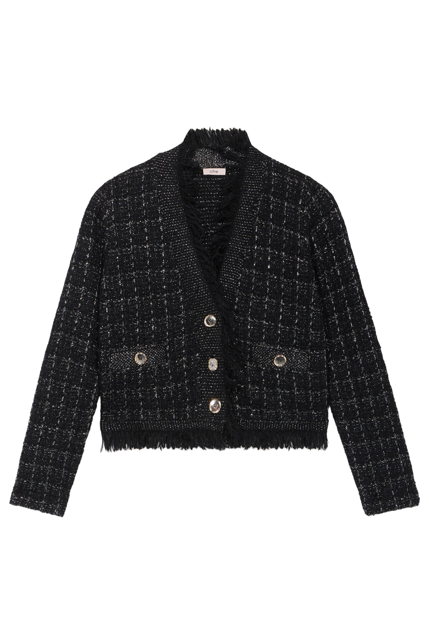 KNIT JACKET BLACK 3