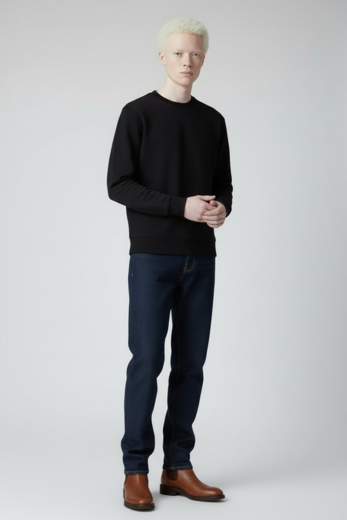 MIRANDAALF SWEATSHIRT BLACK 1