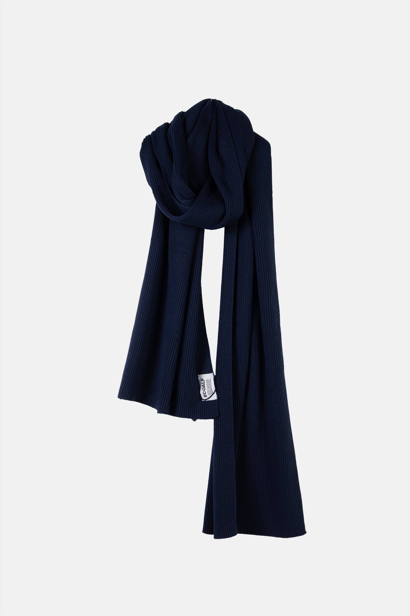 UNISEX THICKALF SCARF DEEP NAVY 1