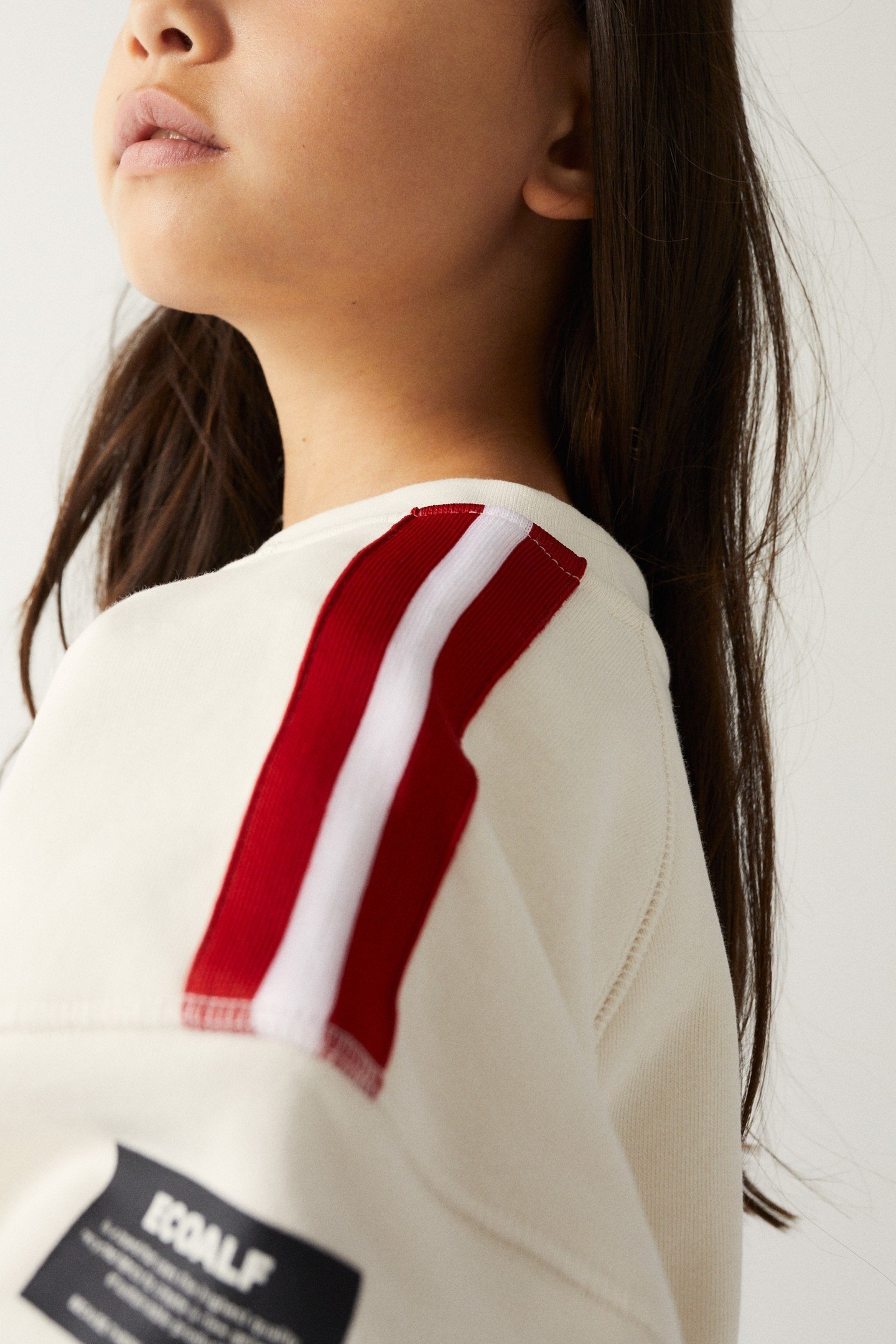 GIRLS BOURALF SWEATSHIRT CREAMY WHITE 3