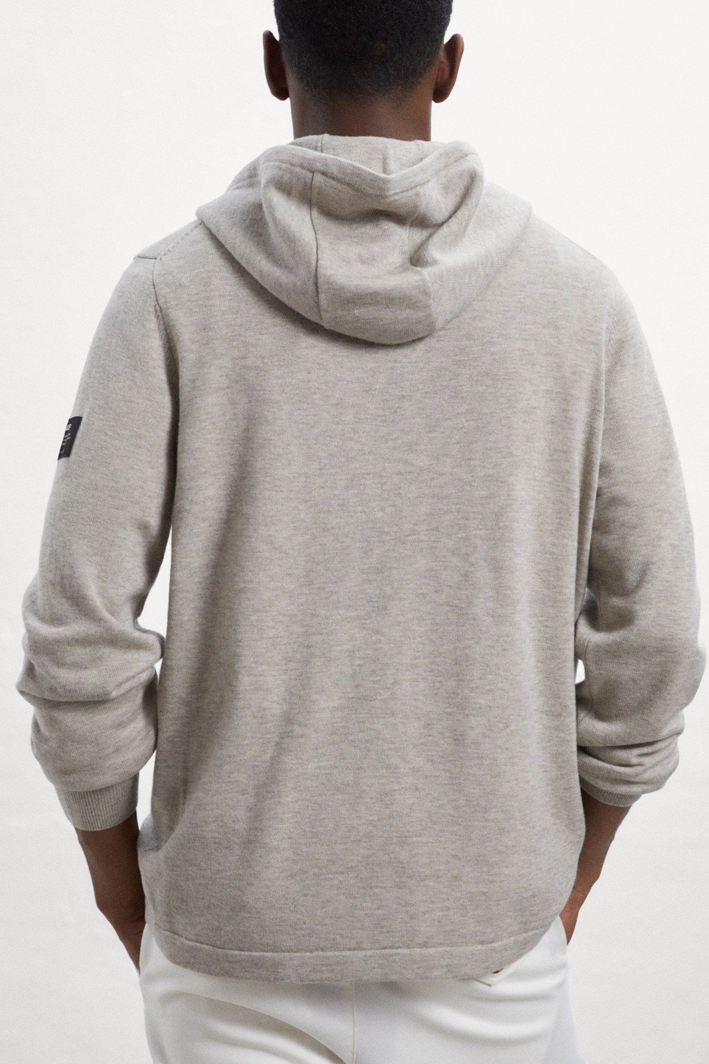 KENTYAALF KNIT WASHED STONE MELANGE 2