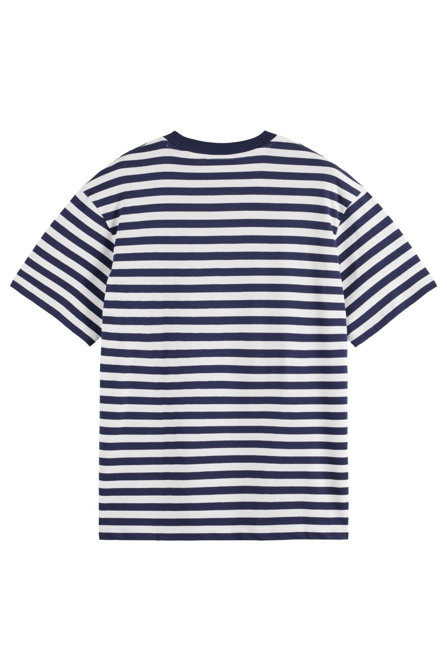 CORE - THE FREE SPIRIT PEACE BIRD STRIPED T-SHIRT NAVY/WHITE 3