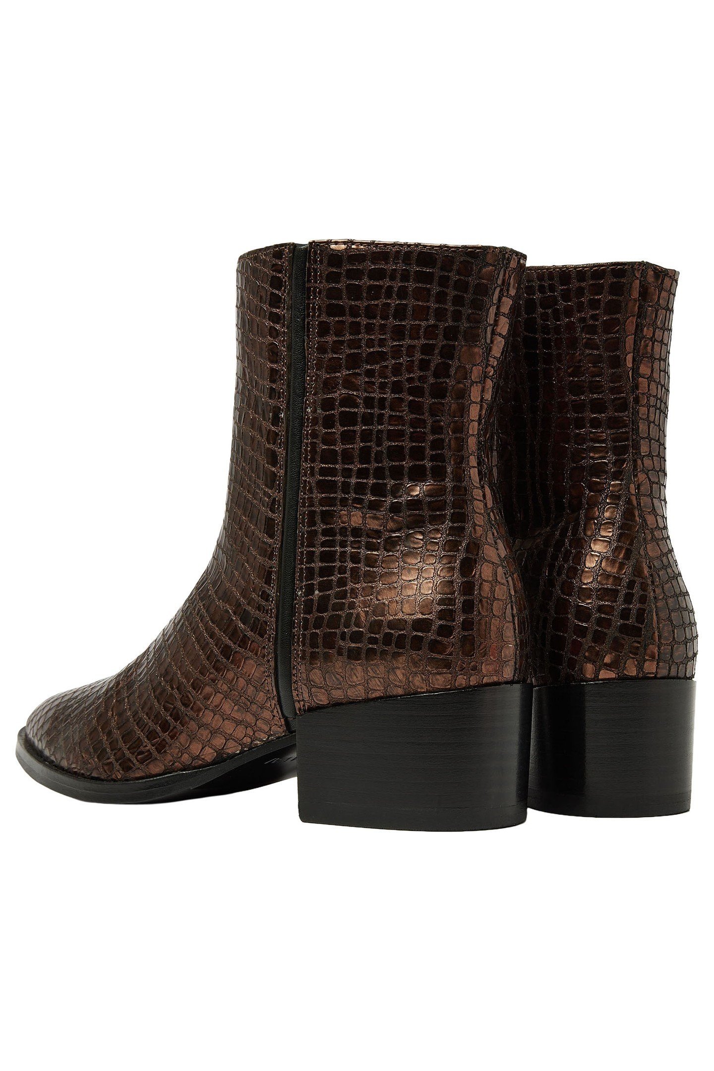 ROSE BAKER ANKLE BOOTS BRONZE 4
