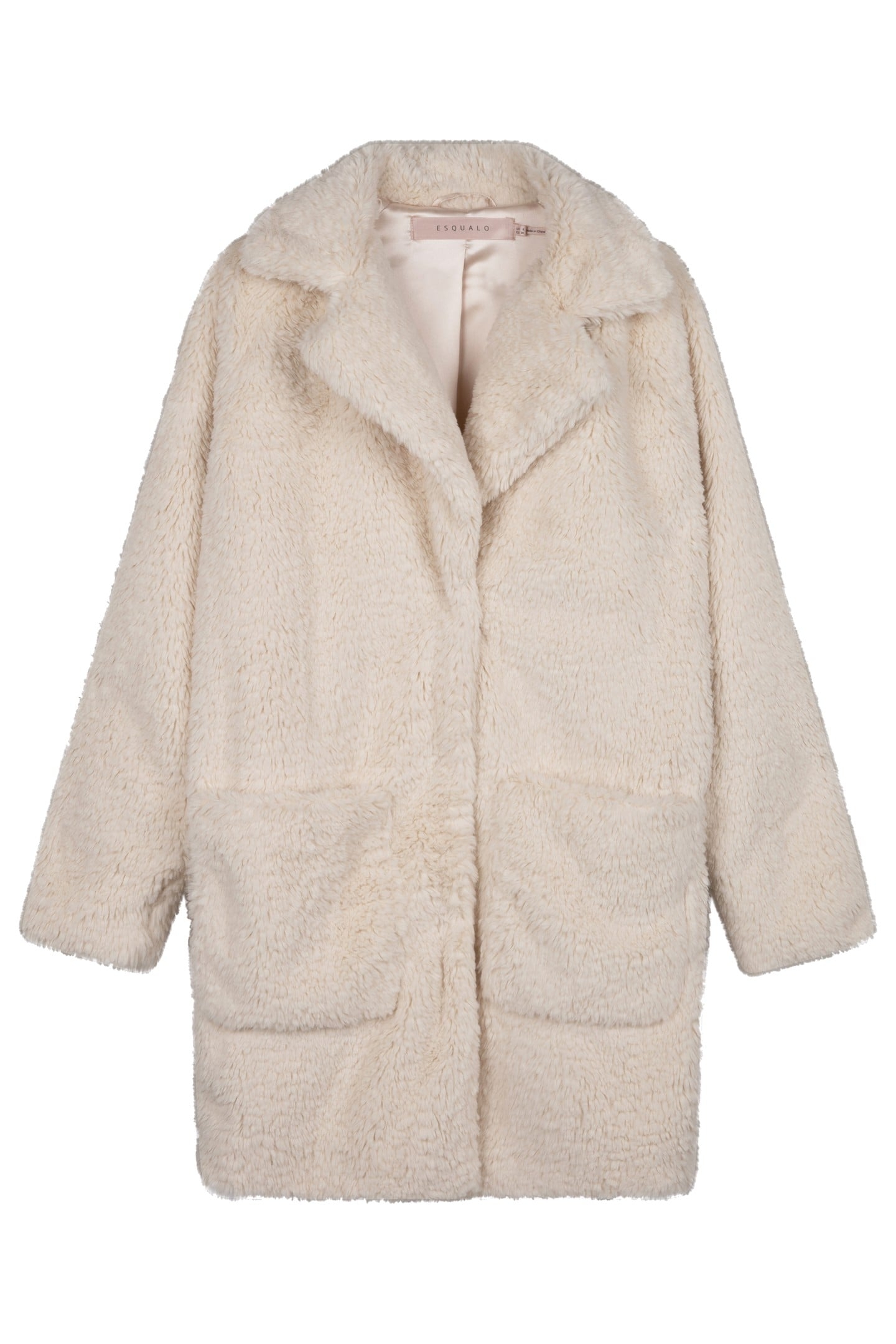 COAT LONG TEDDY OFF WHITE 3