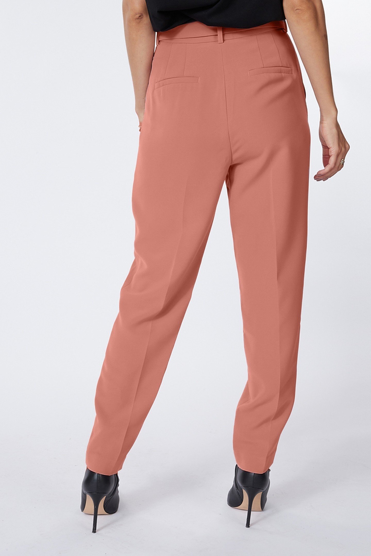 TROUSERS CITY BELT COPPER BROWN 2