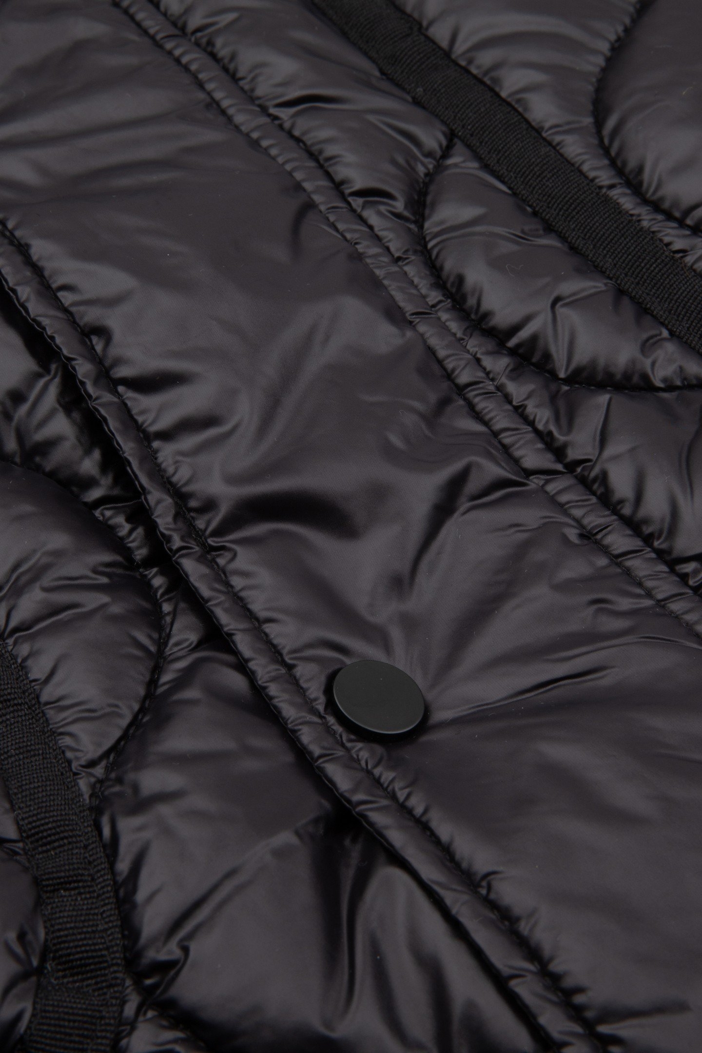 COAT QUILTED LONG HOOD BLACK 7