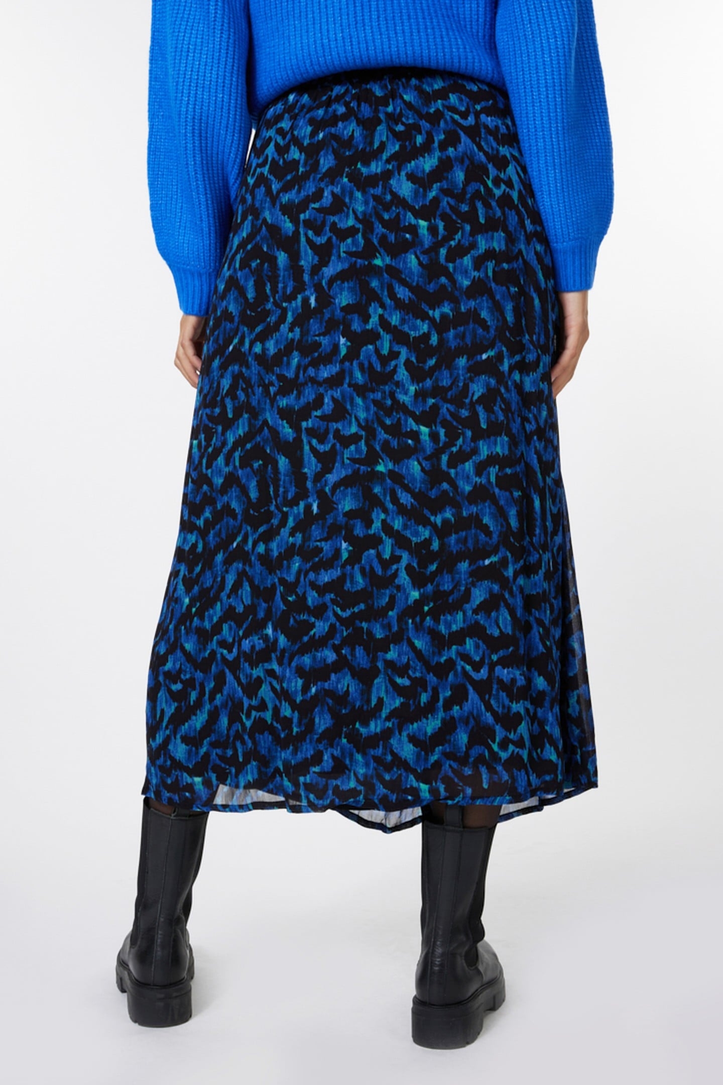 SKIRT BUTTONS WILD CELEBRATION PRINT 4