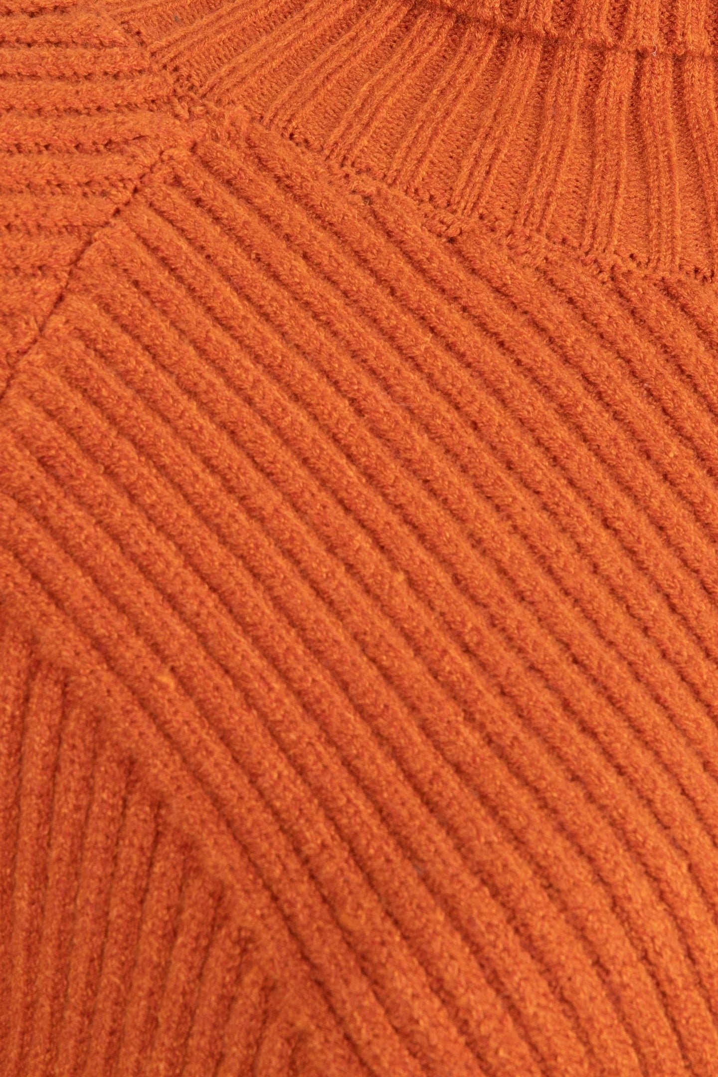 SWEATER FANCY KNIT ORANGE 3