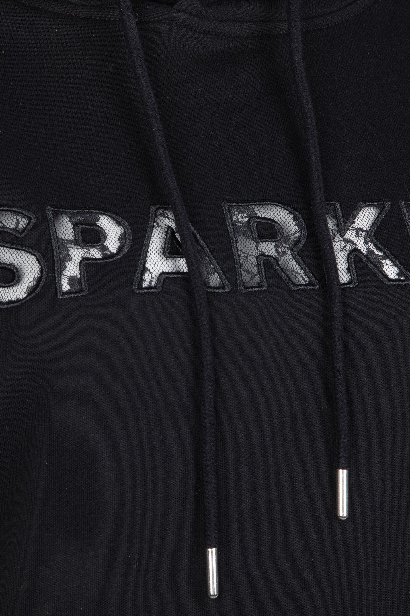 SWEATER HOODIE “SPARKLE” BLACK 8
