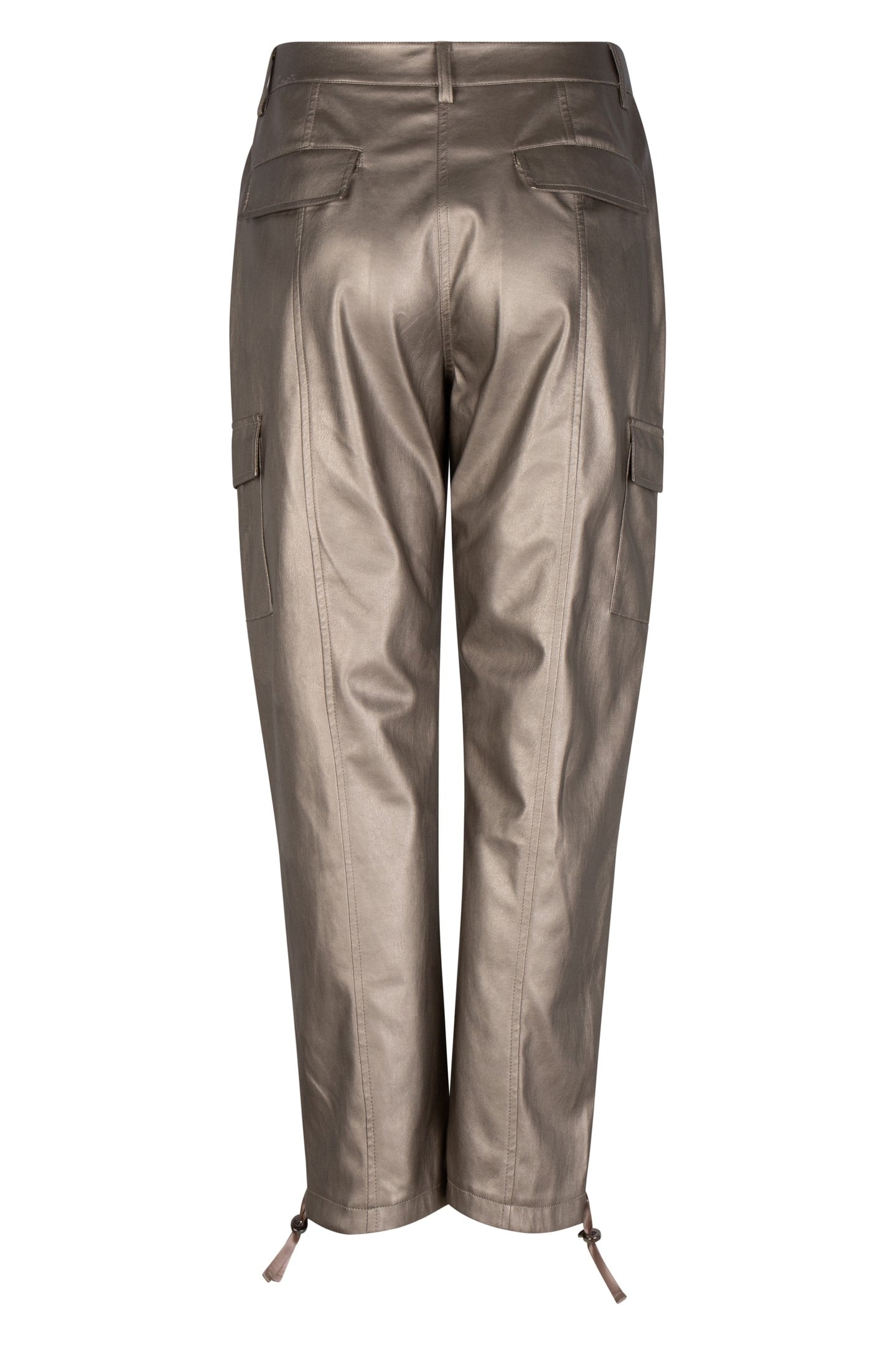 TROUSERS CARGO PU SOFT GOLD 6