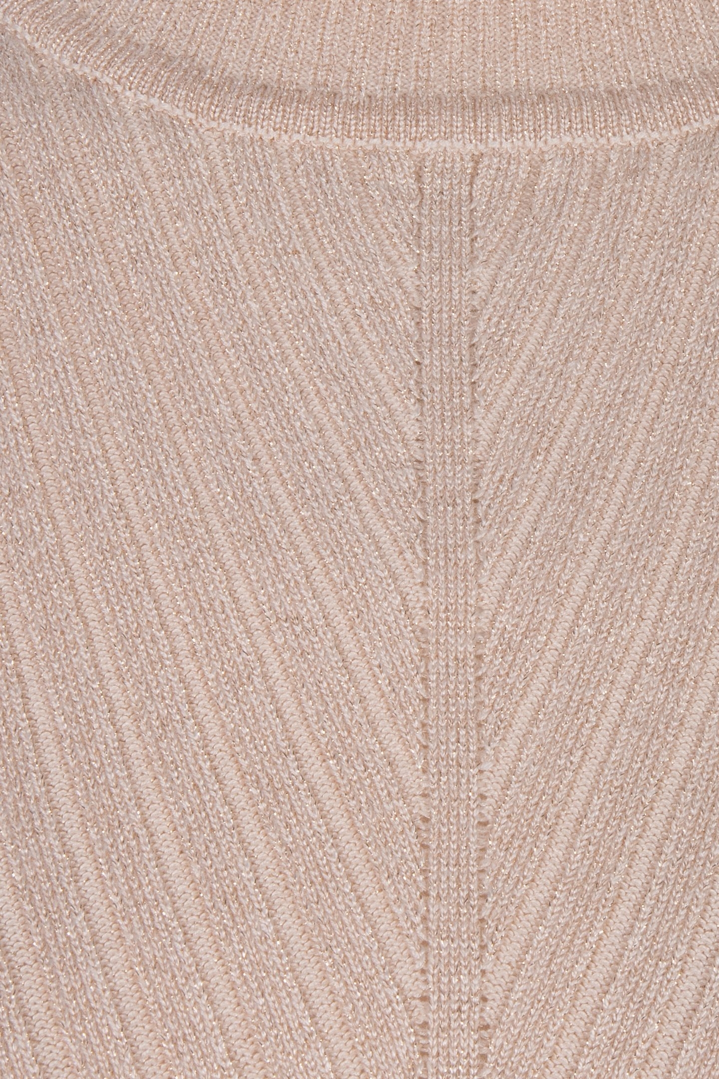 SWEATER TURTLE NECK LUREX LIGHT SAND 7