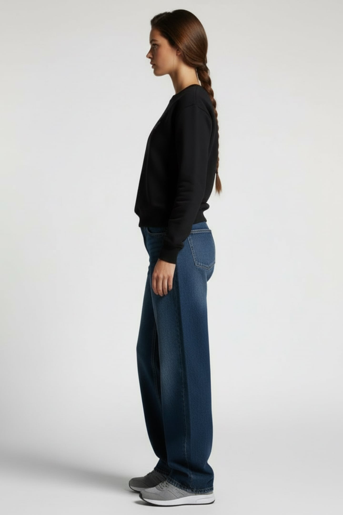 SWEATER OVERSIZED ESQUALO SWEAT BLACK 3