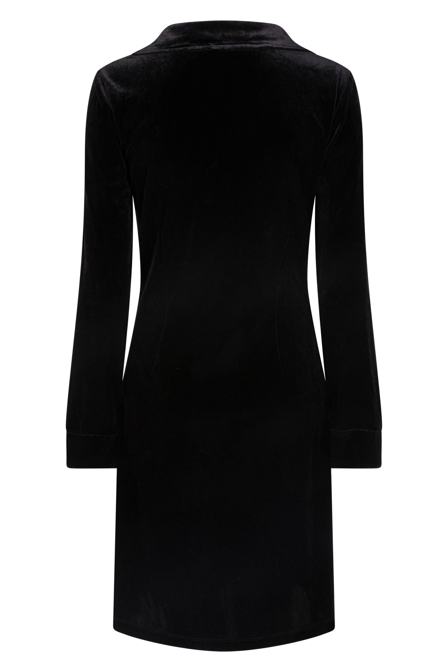 DRESS WRAP VELOURS BLACK 6