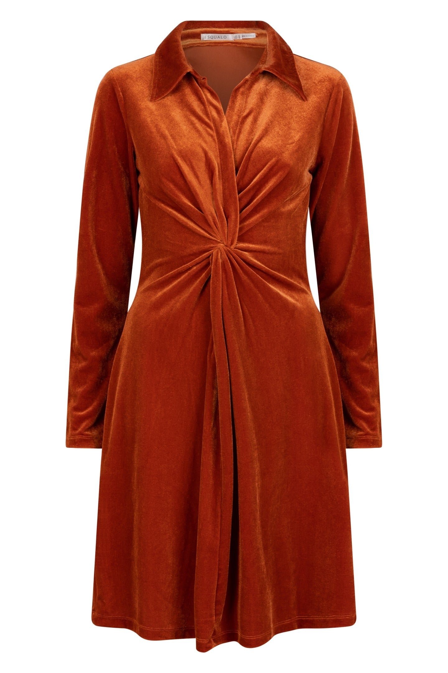 DRESS WRAP VELOURS PUMPKIN 6