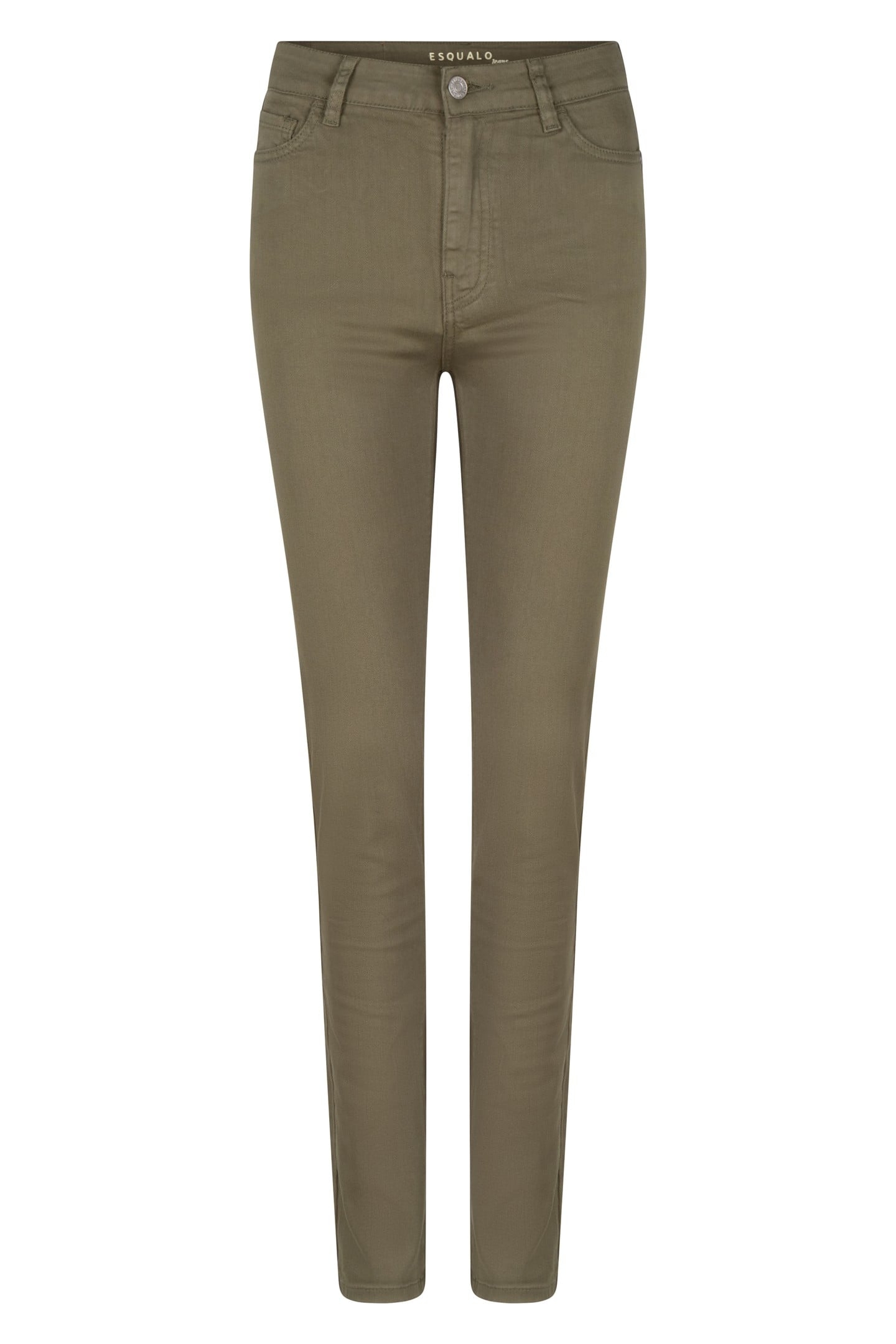 TROUSERS COLORED DENIM GREEN 5