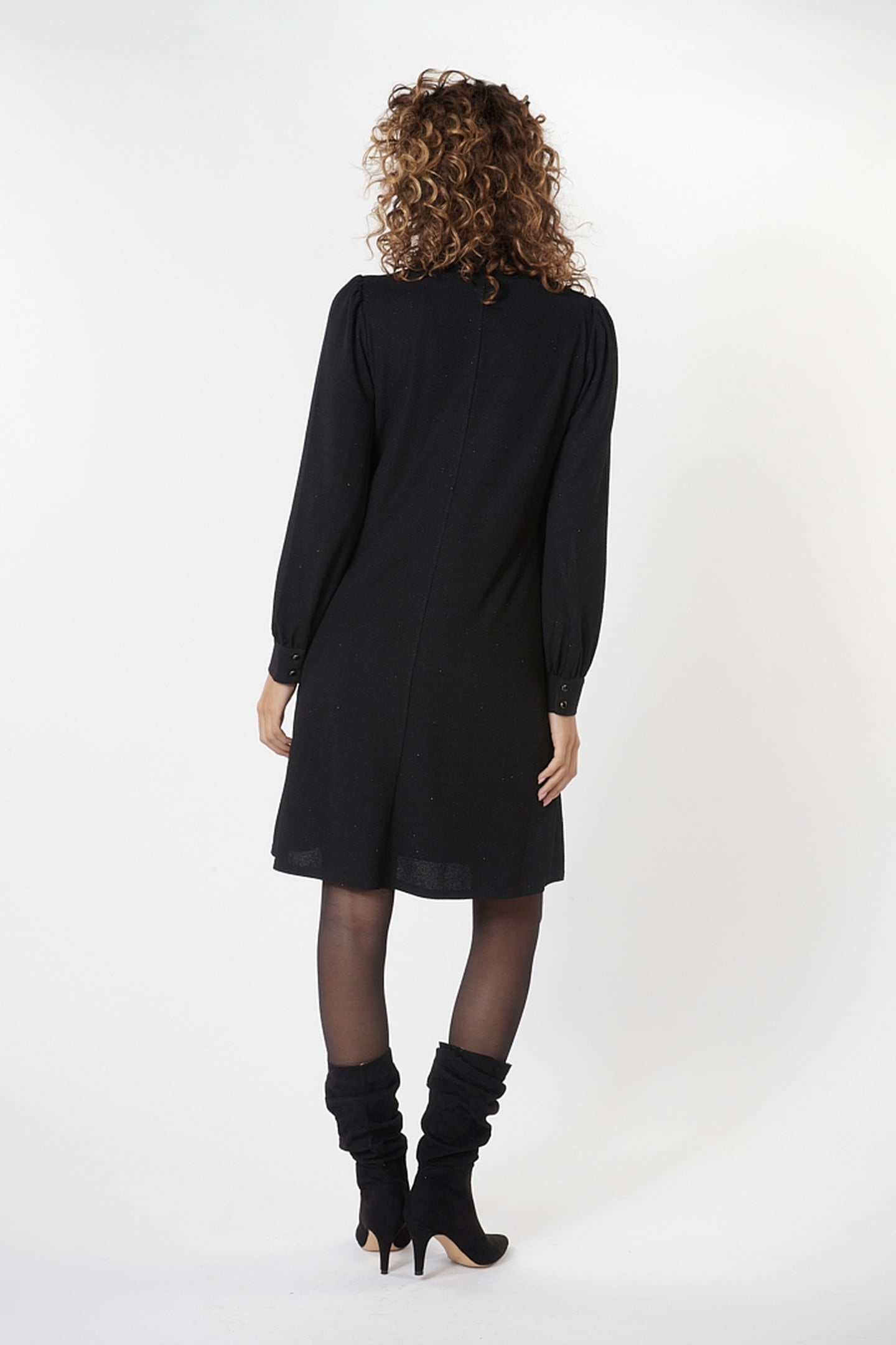 DRESS FANCY LUREX BLACK 3