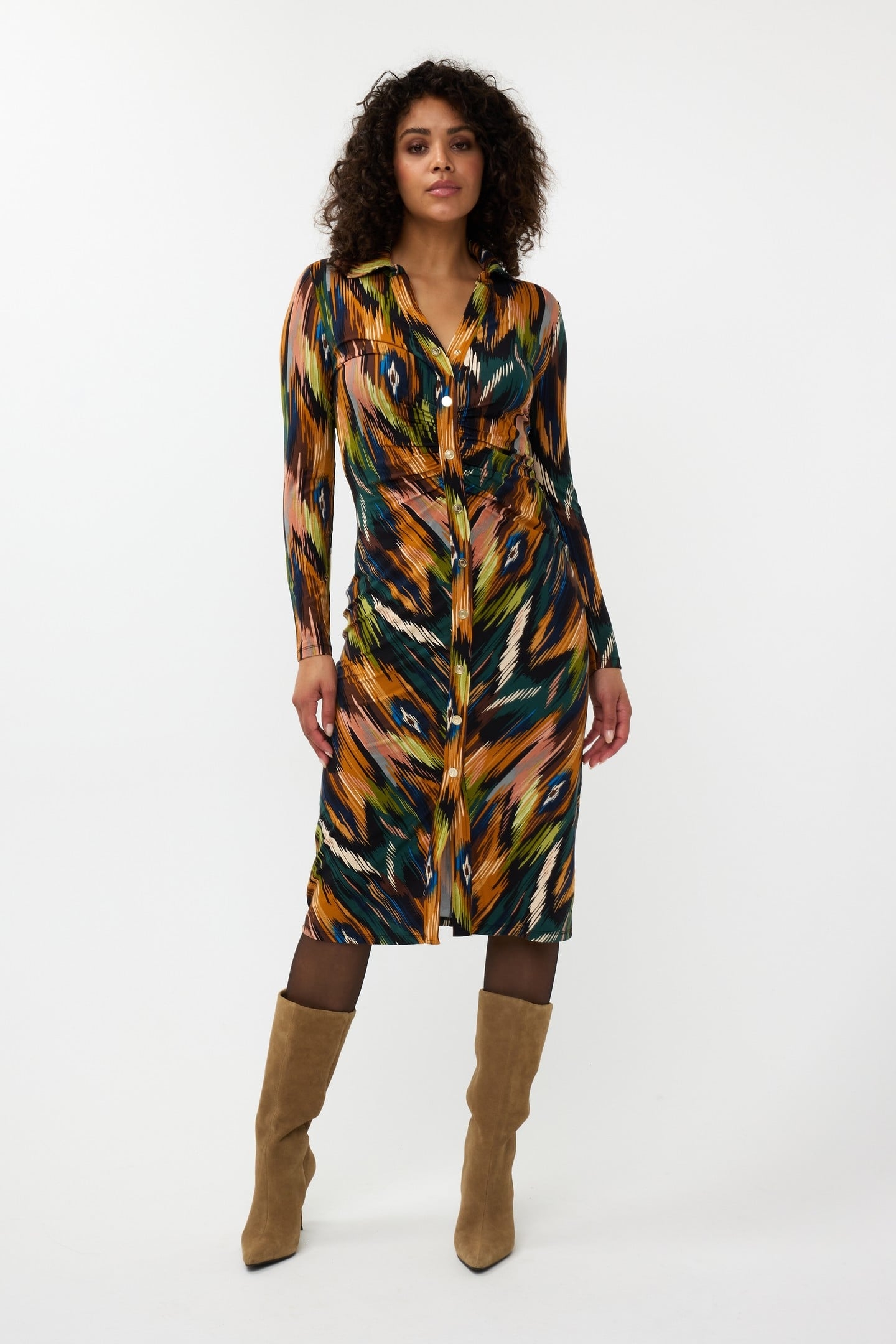 DRESS GATHERING UNIVERSE LIGHTNING SJ PRINT 1