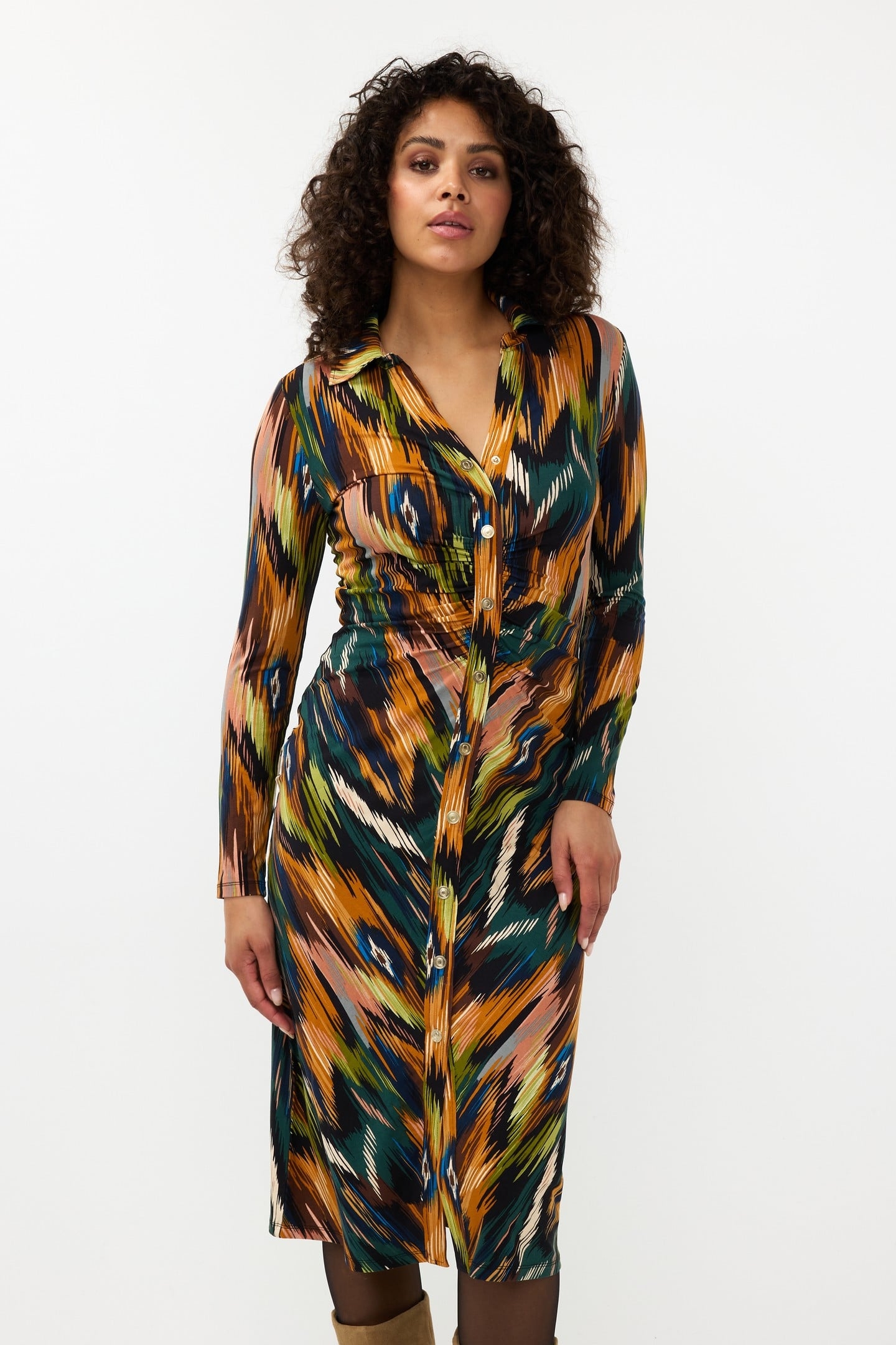 DRESS GATHERING UNIVERSE LIGHTNING SJ PRINT 2