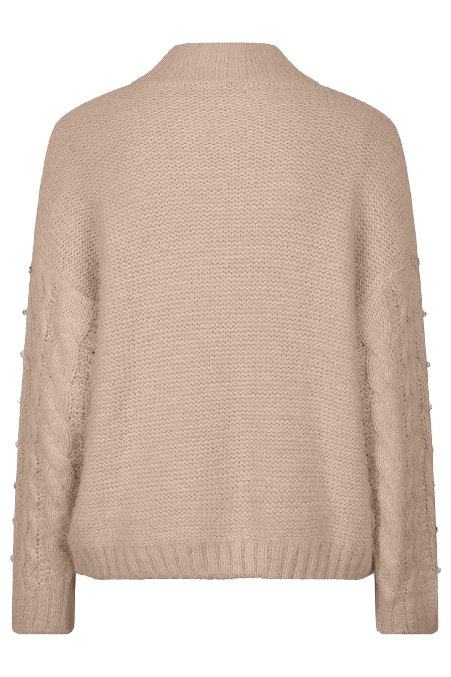 SWEATER CABLE STONES SAND 2