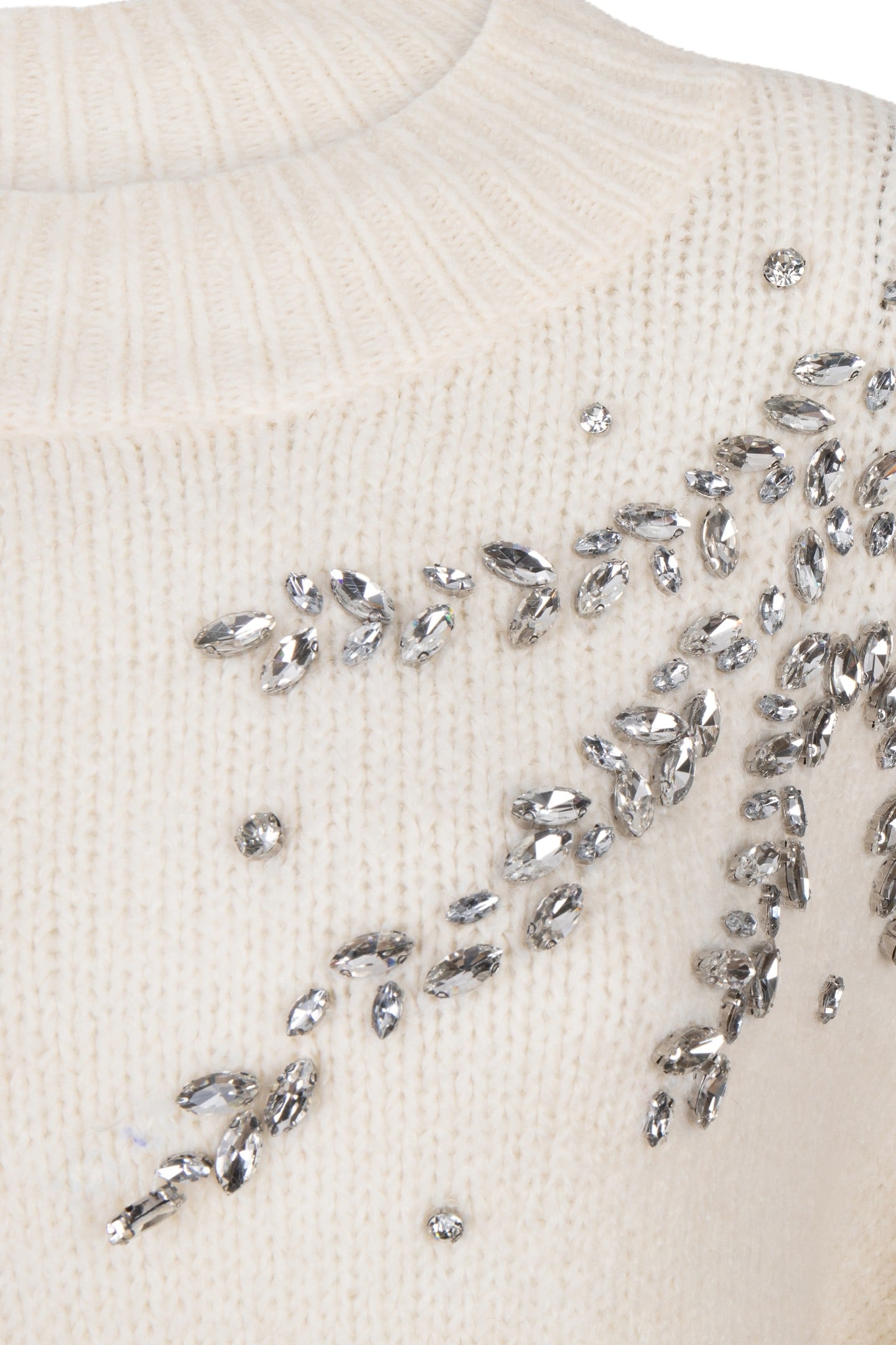 SWEATER BIG STONES OFF WHITE 7