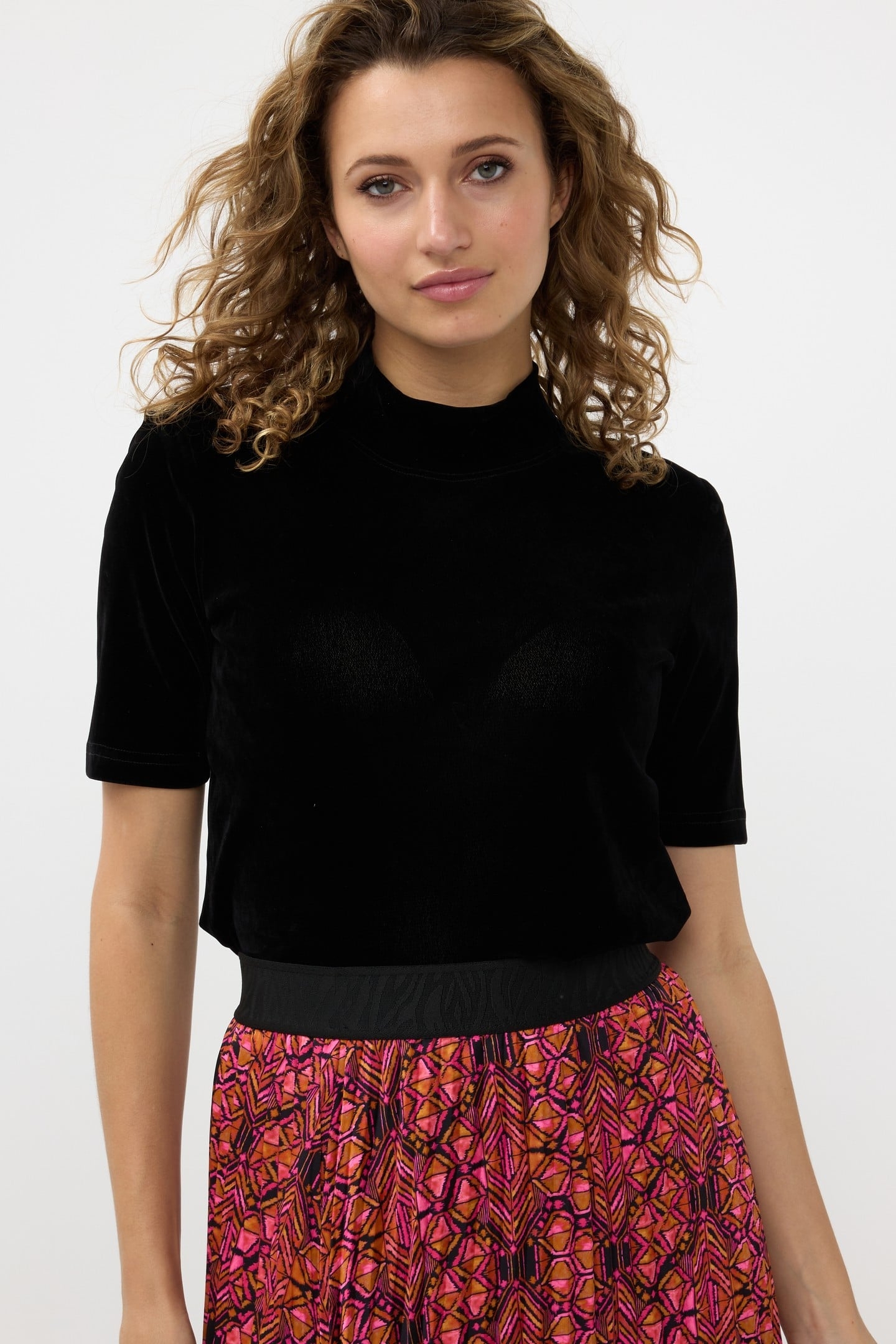 TOP WRINKLED WAIST BLACK 2