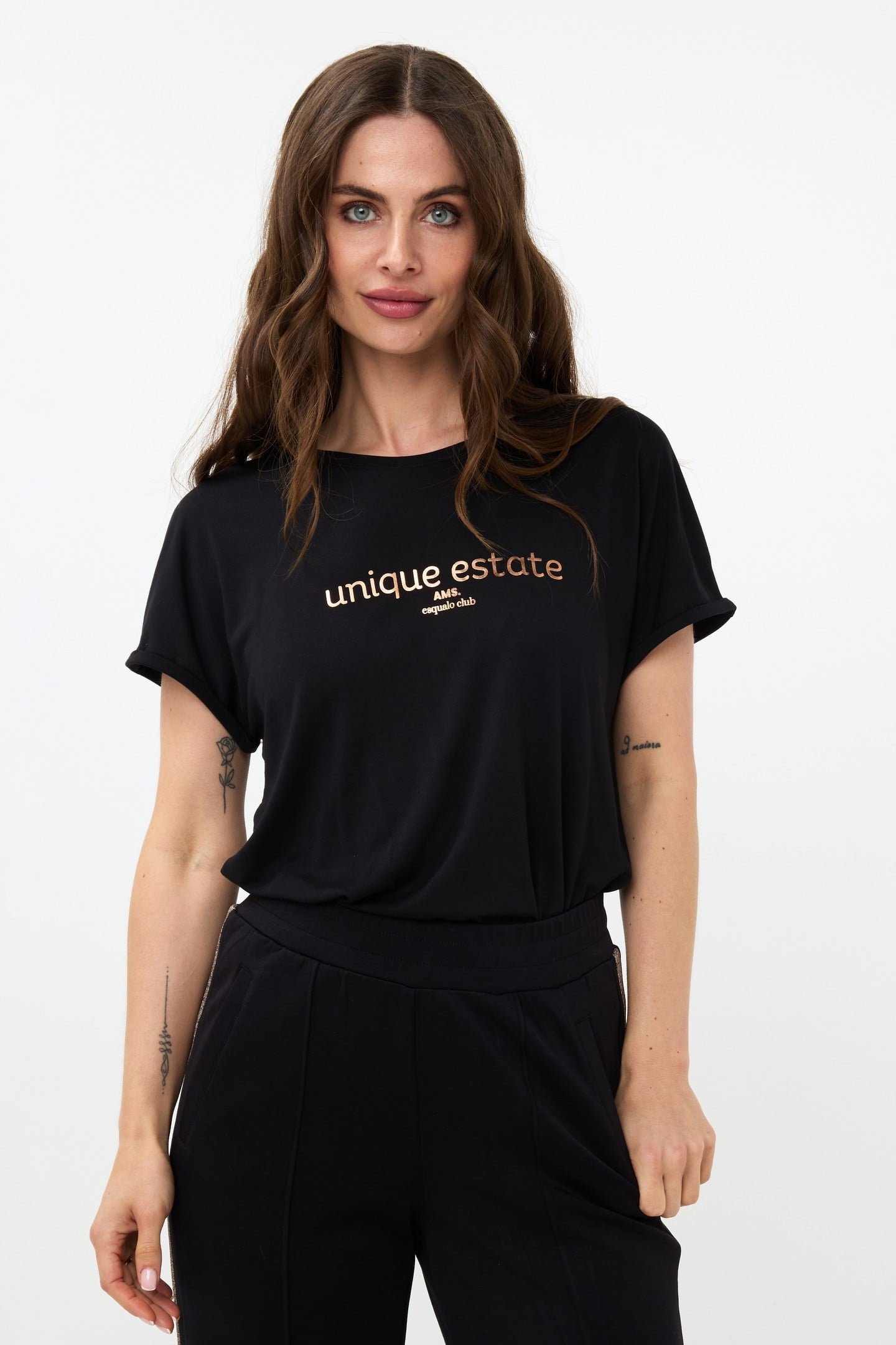 T-SHIRT "ESTATE" MODAL BLACK 2