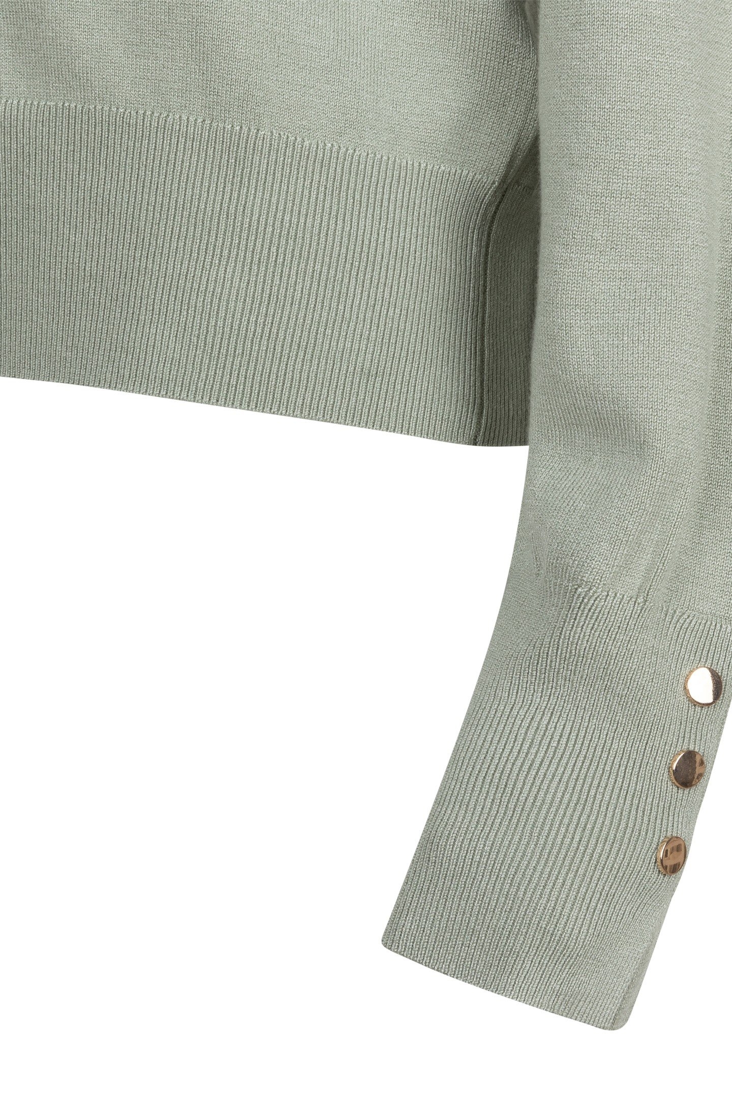 SWEATER R-NECK BASIC KNIT JADE 7