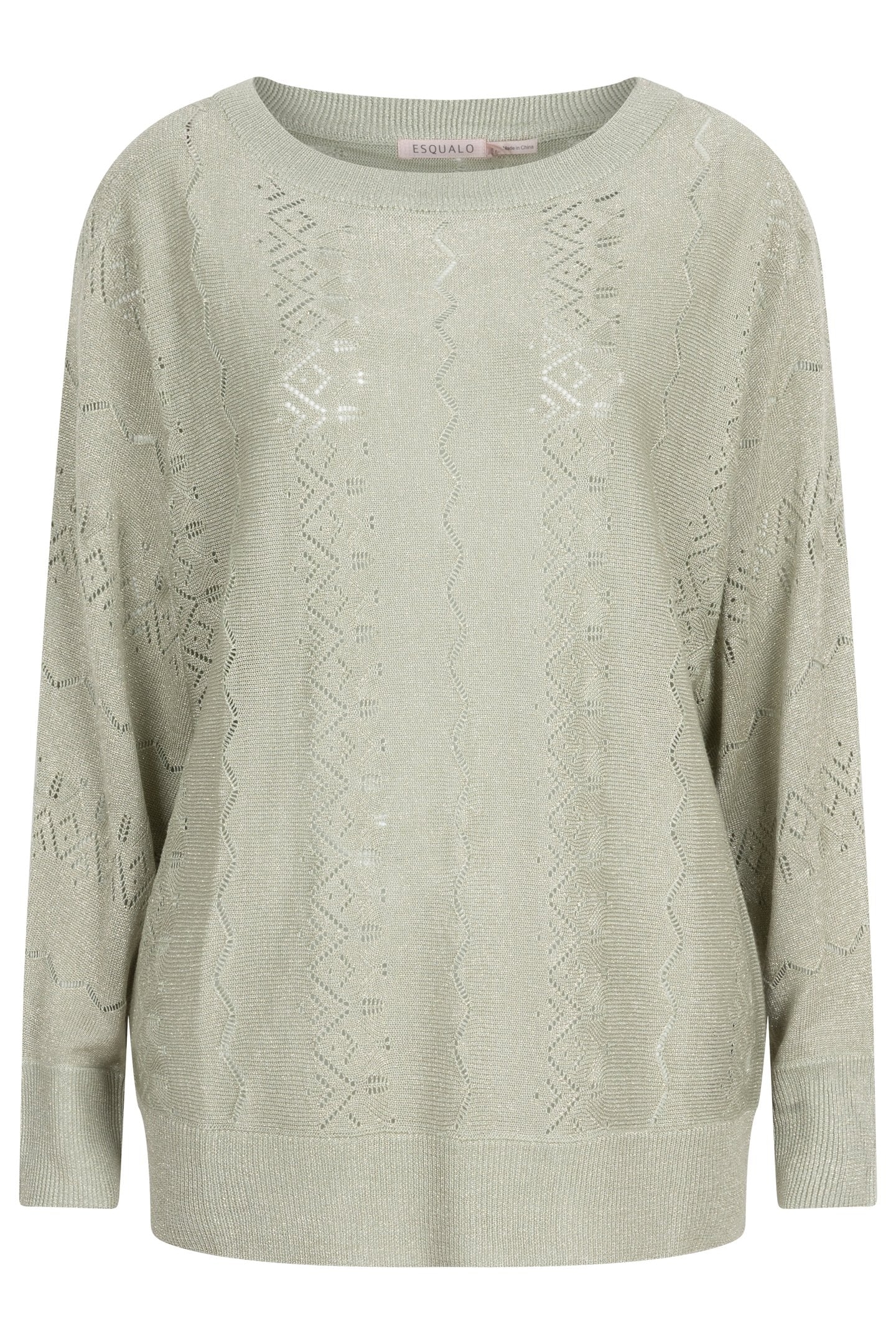 SWEATER BATWING LUREX JADE 4