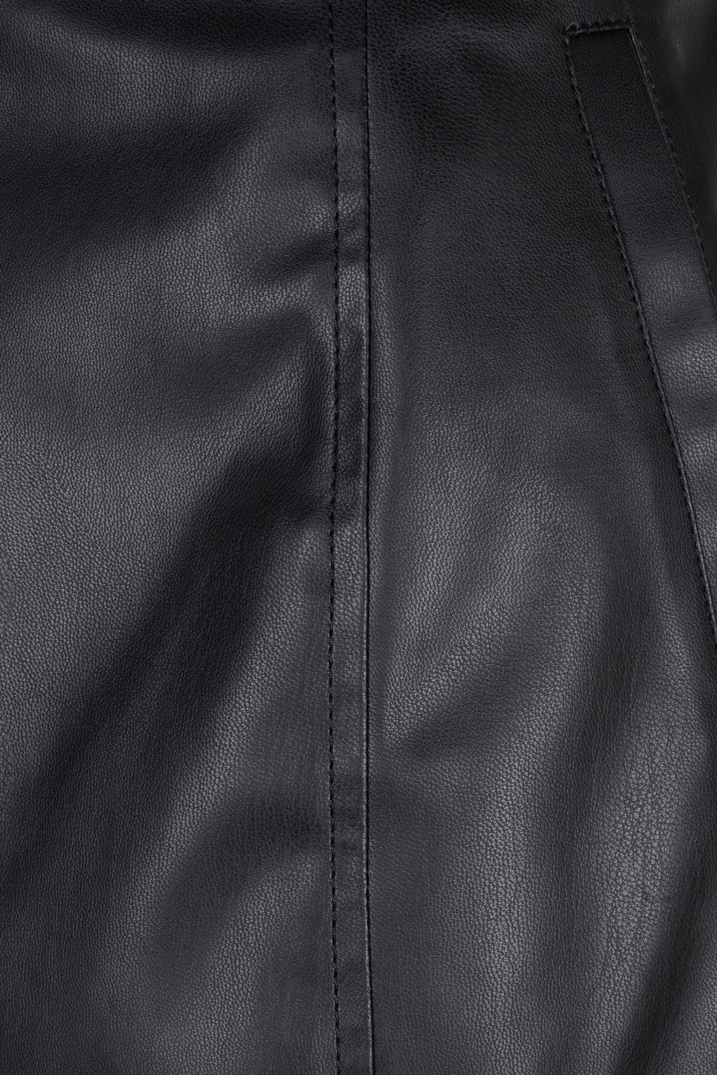 SKIRT PENCIL VEGAN LEATHER BLACK 3