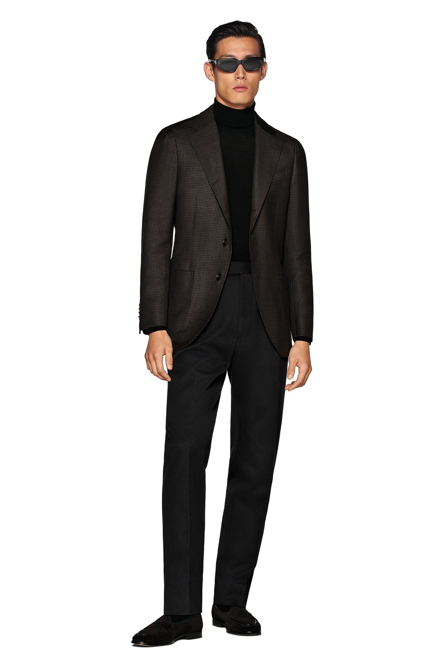 HAVANA MID BROWN HOUNDSTOOTH DARK BROWN 3