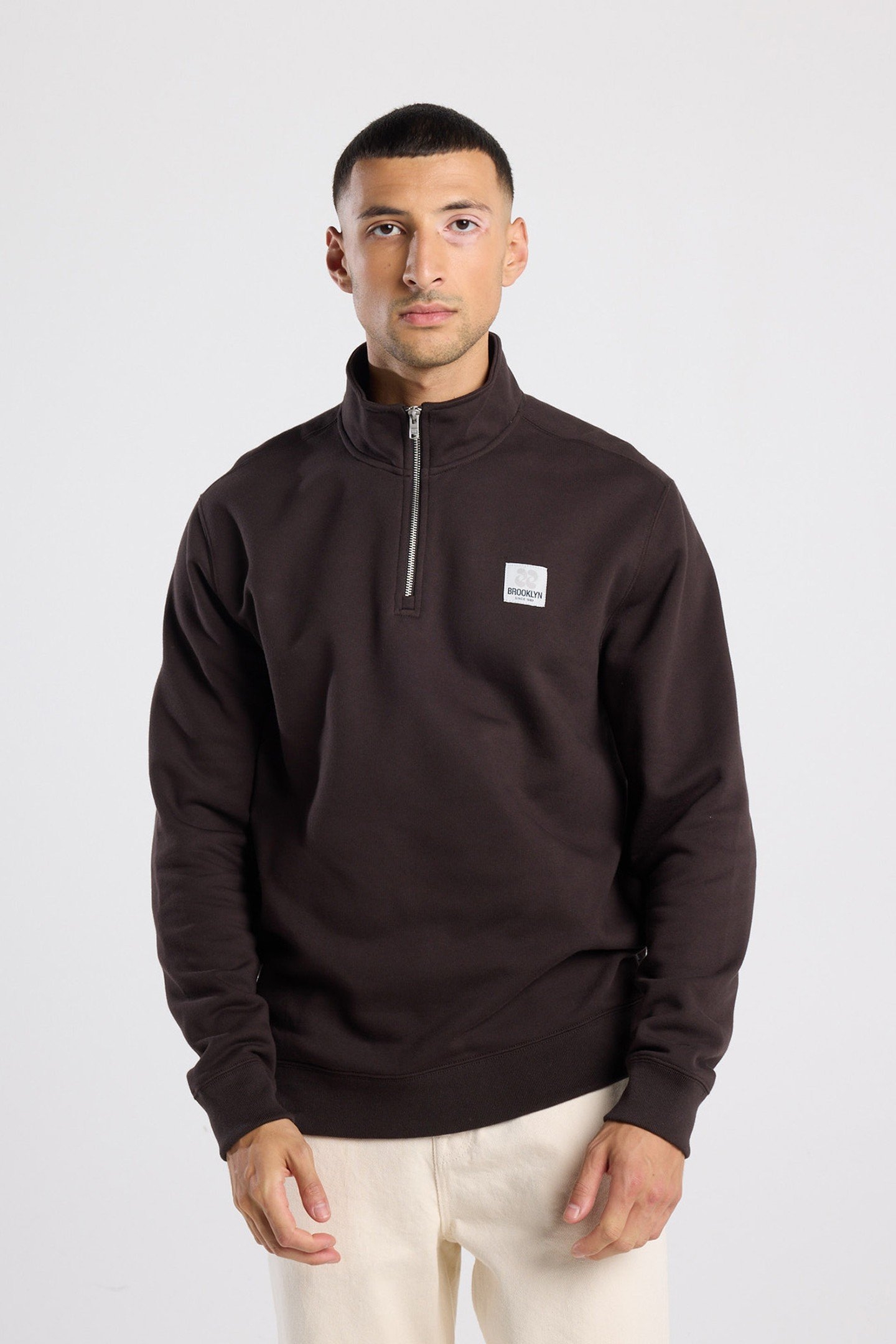 STEPHAN HALFZIP BROWN 4