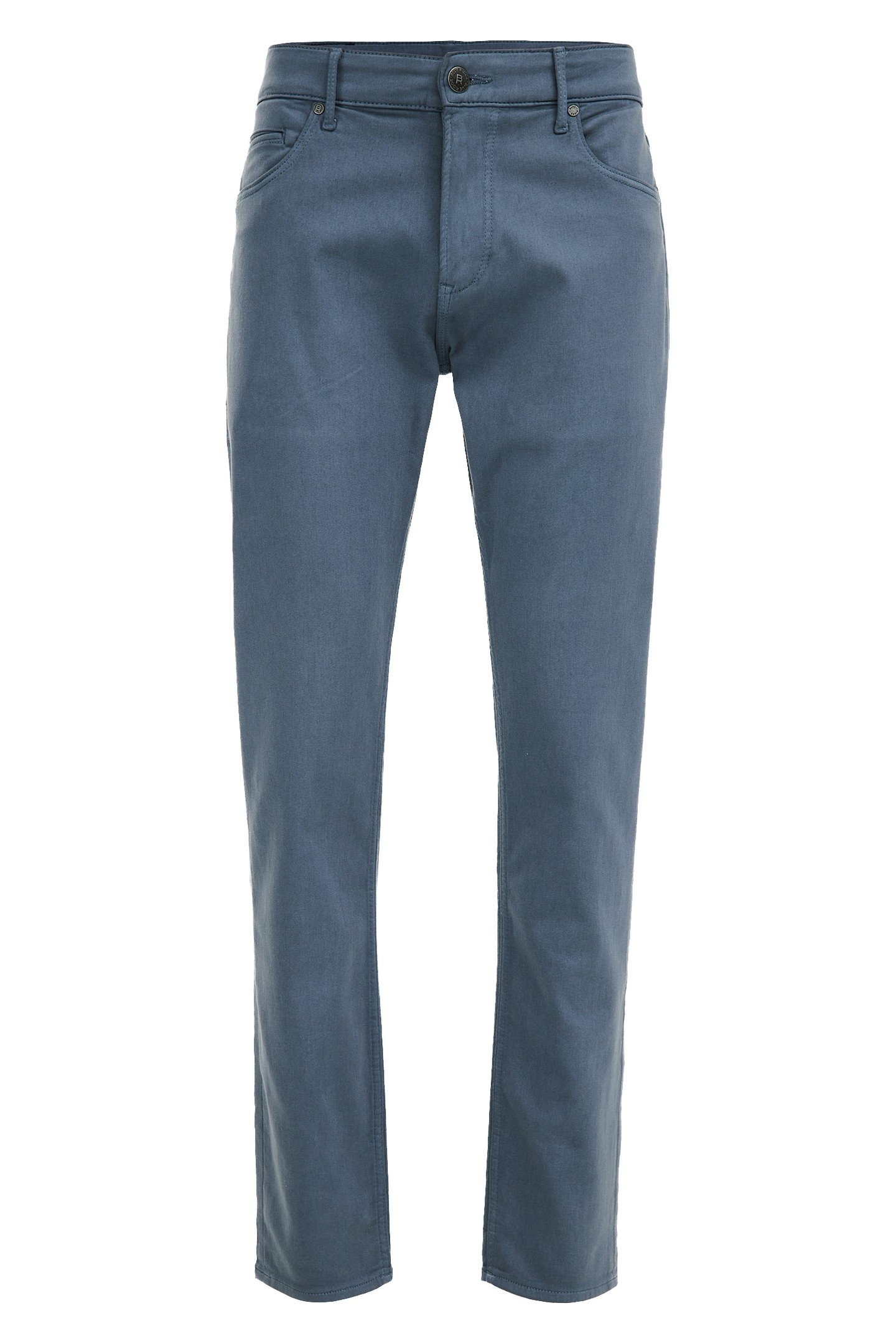 5-POCKET MID WAIST GREYISH BLUE 1