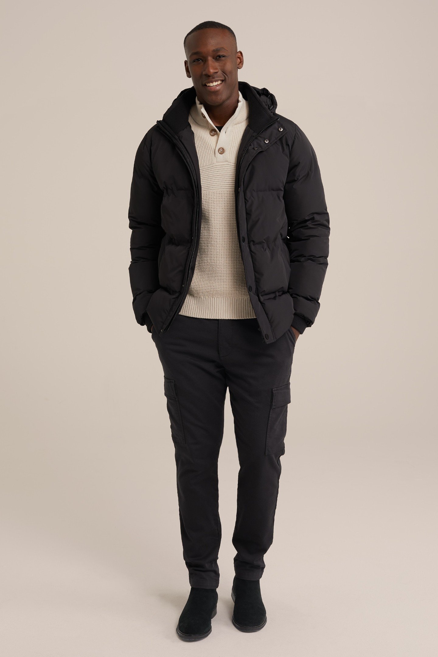 JACKET NORMAL LENGTH BLACK 2