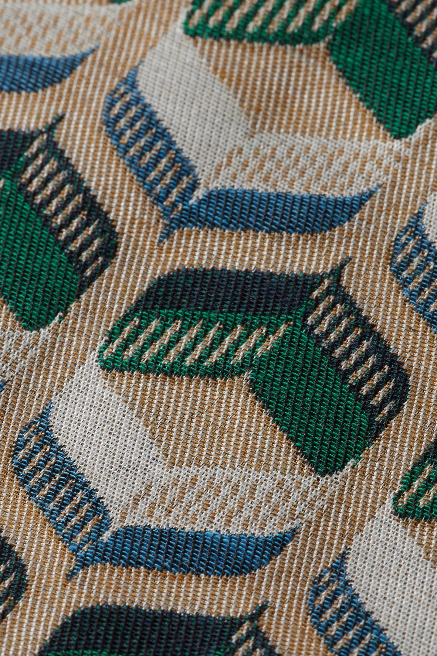 JACQUARD TRACKSUIT JACKET RETRO SHAPE BEIGE AOP 2