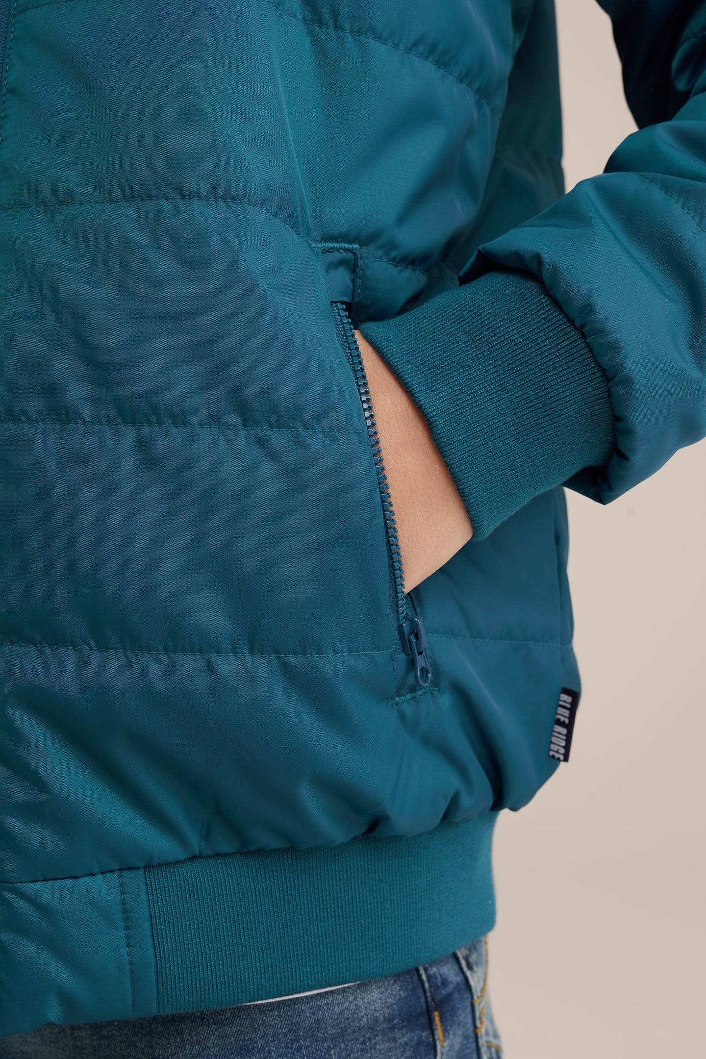 BOYS BOMBER SEA ​​GREEN 5