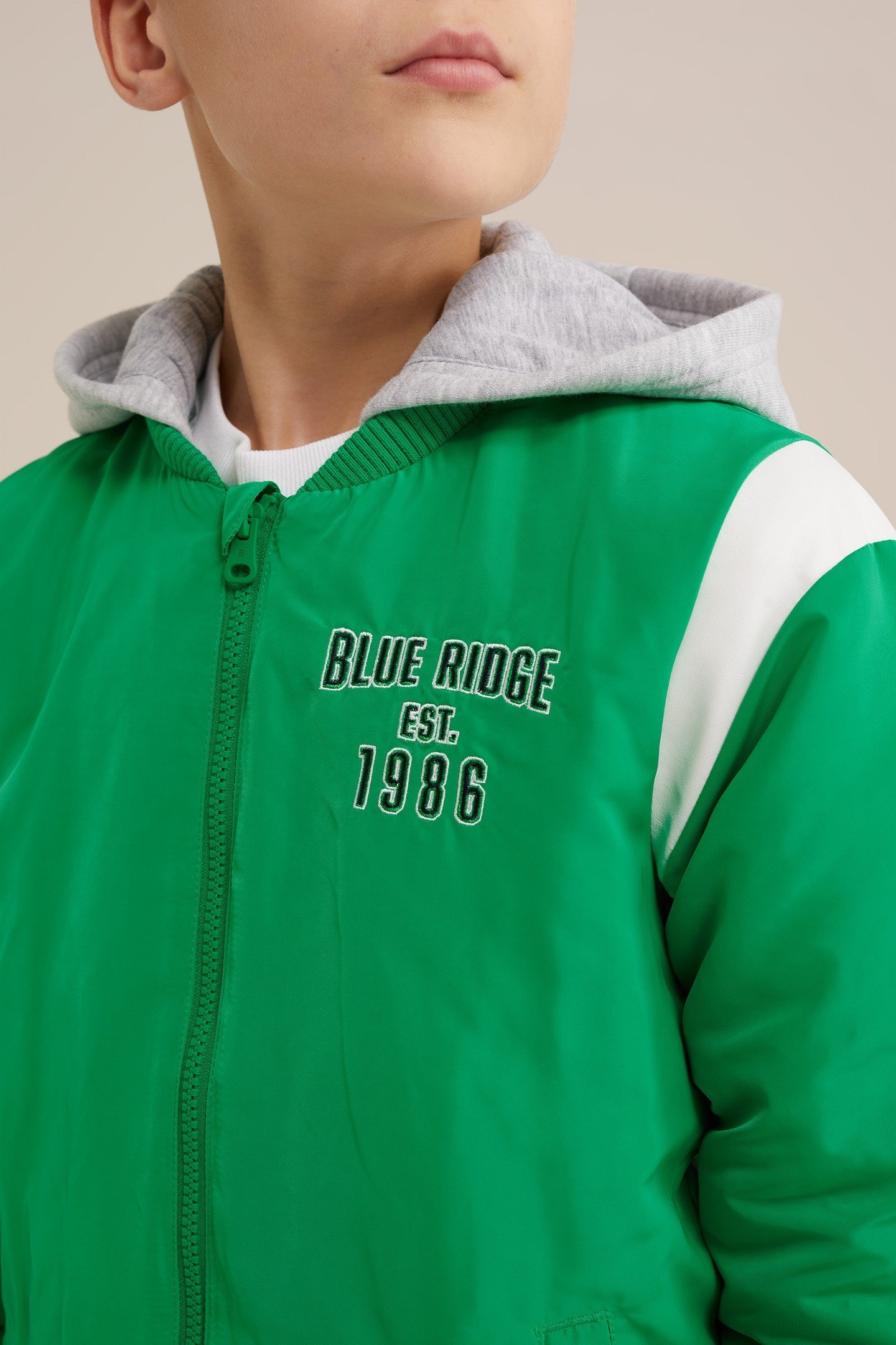 BOYS JACKET NORMAL LENGTH BRIGHT GREEN 5