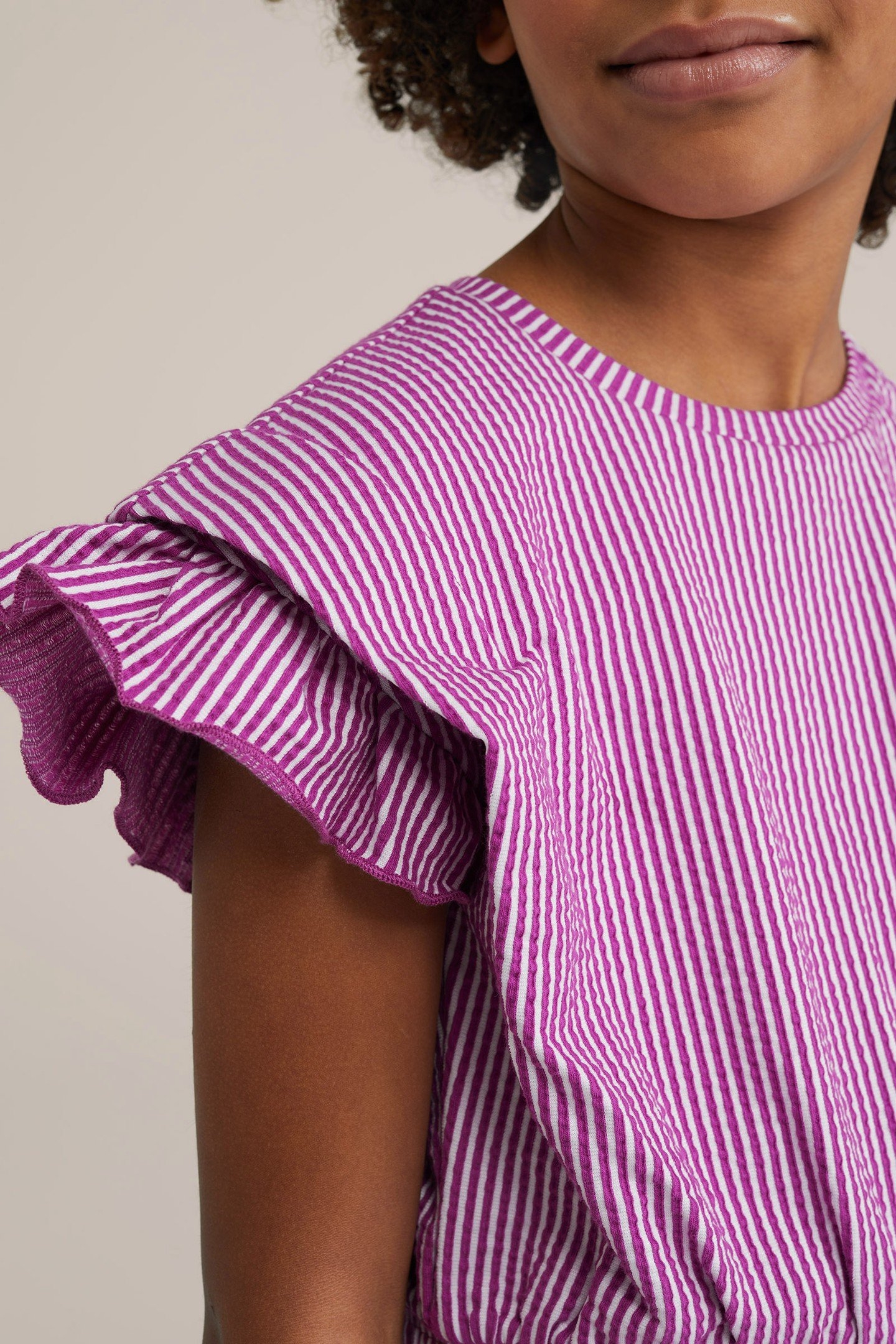 GIRLS DRESS MID LENGTH PURPLE 6