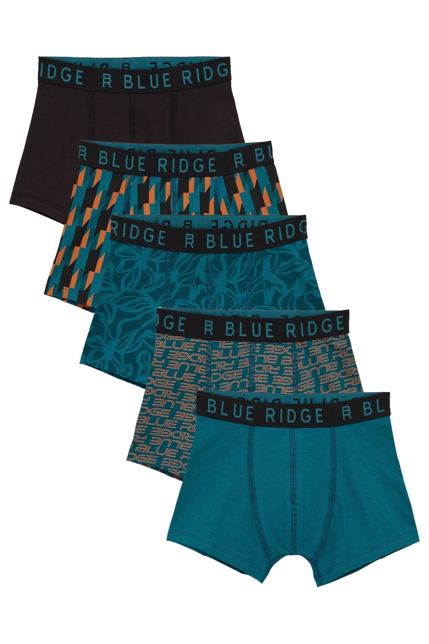 BOYS TRUNK GREEN BLUE 1