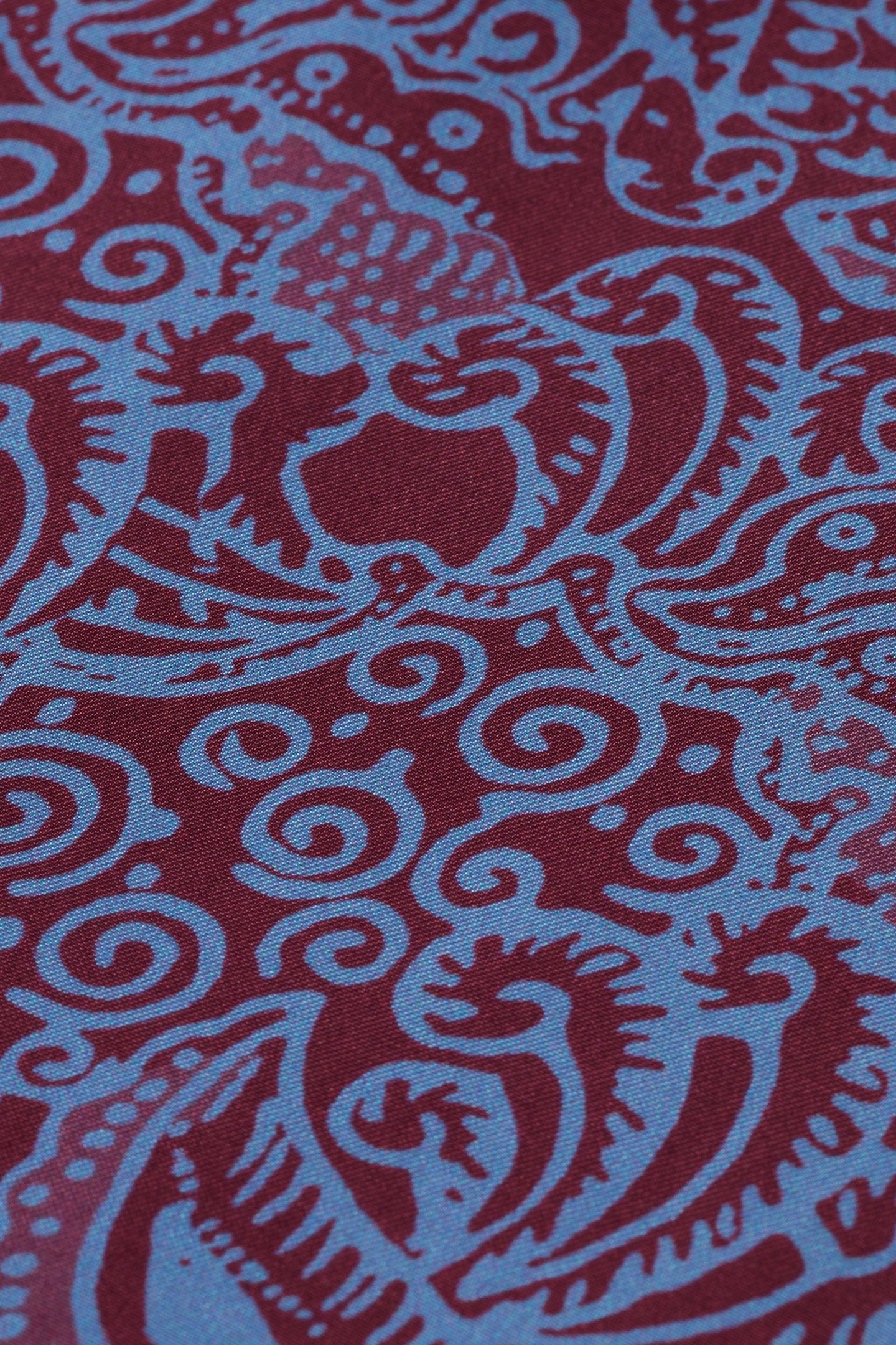 JERSEY WOVEN TANK BLUE MOUNTAIN PAISLEY LAKE BLUE 4