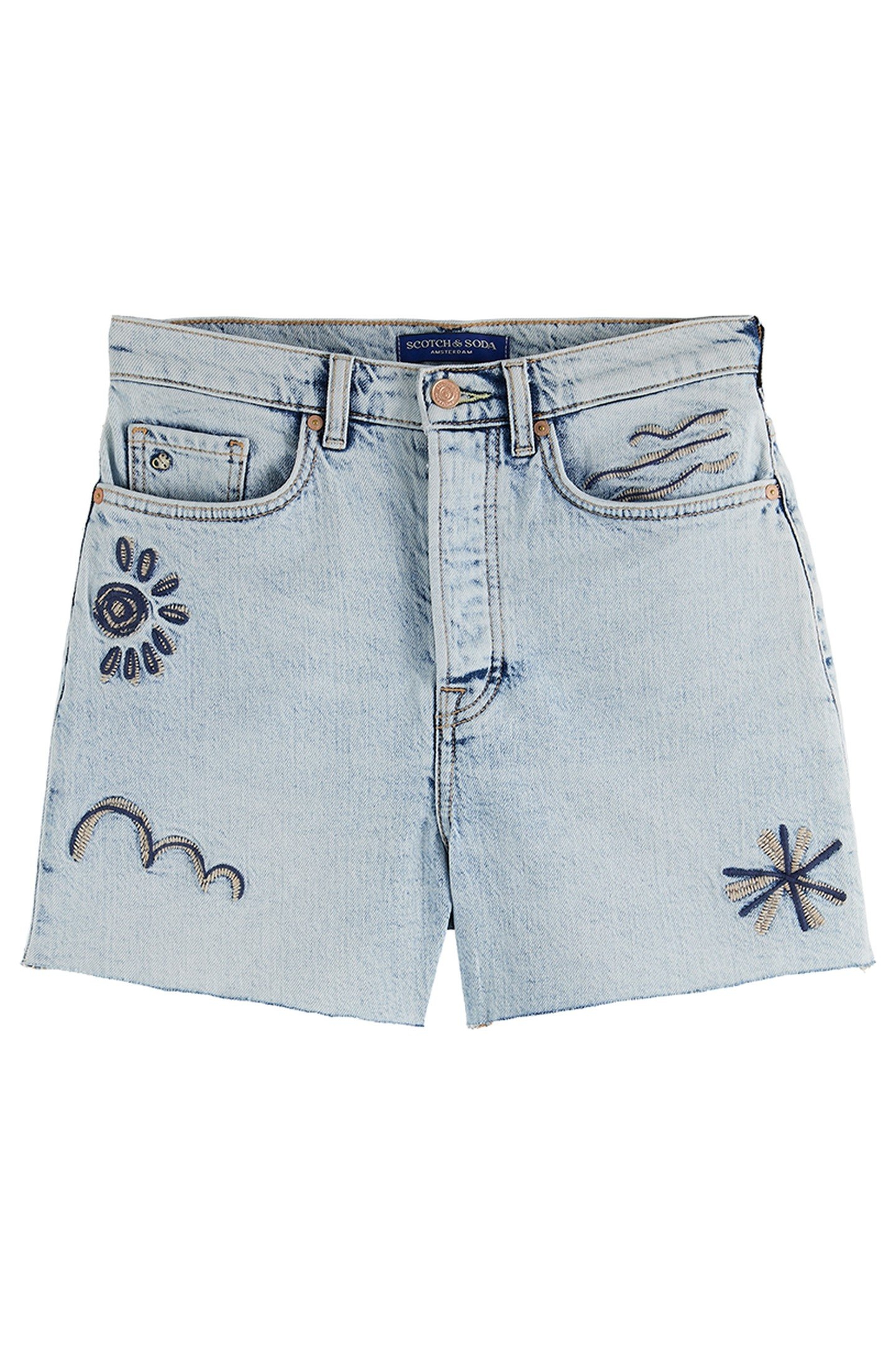 THE RAY CUT OFF DENIM SHORT  SPRING LIGHTS 5