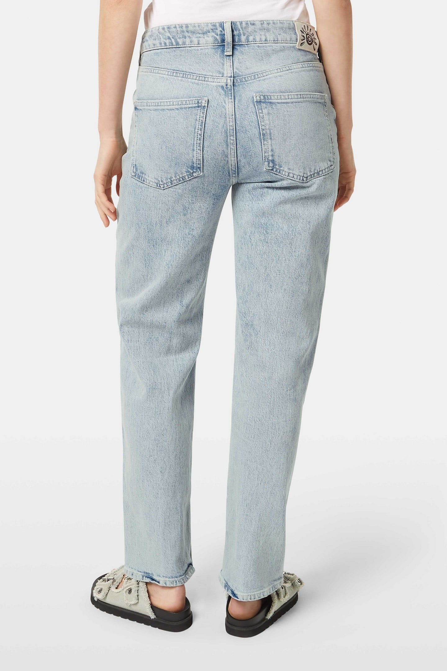 SKY HIGH RISE STRAIGHT JEANS BLUE STORY STORY BLUE 3