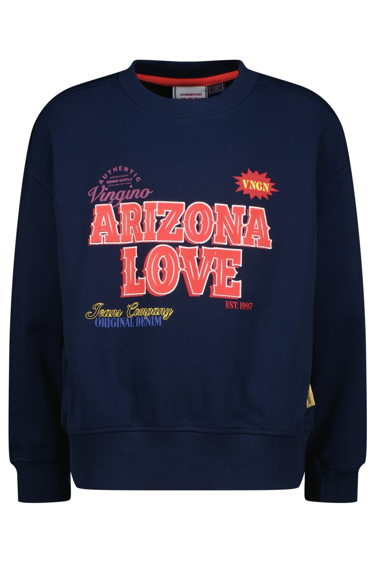 GIRLS NILANNE SWEATER DARK BLUE 1