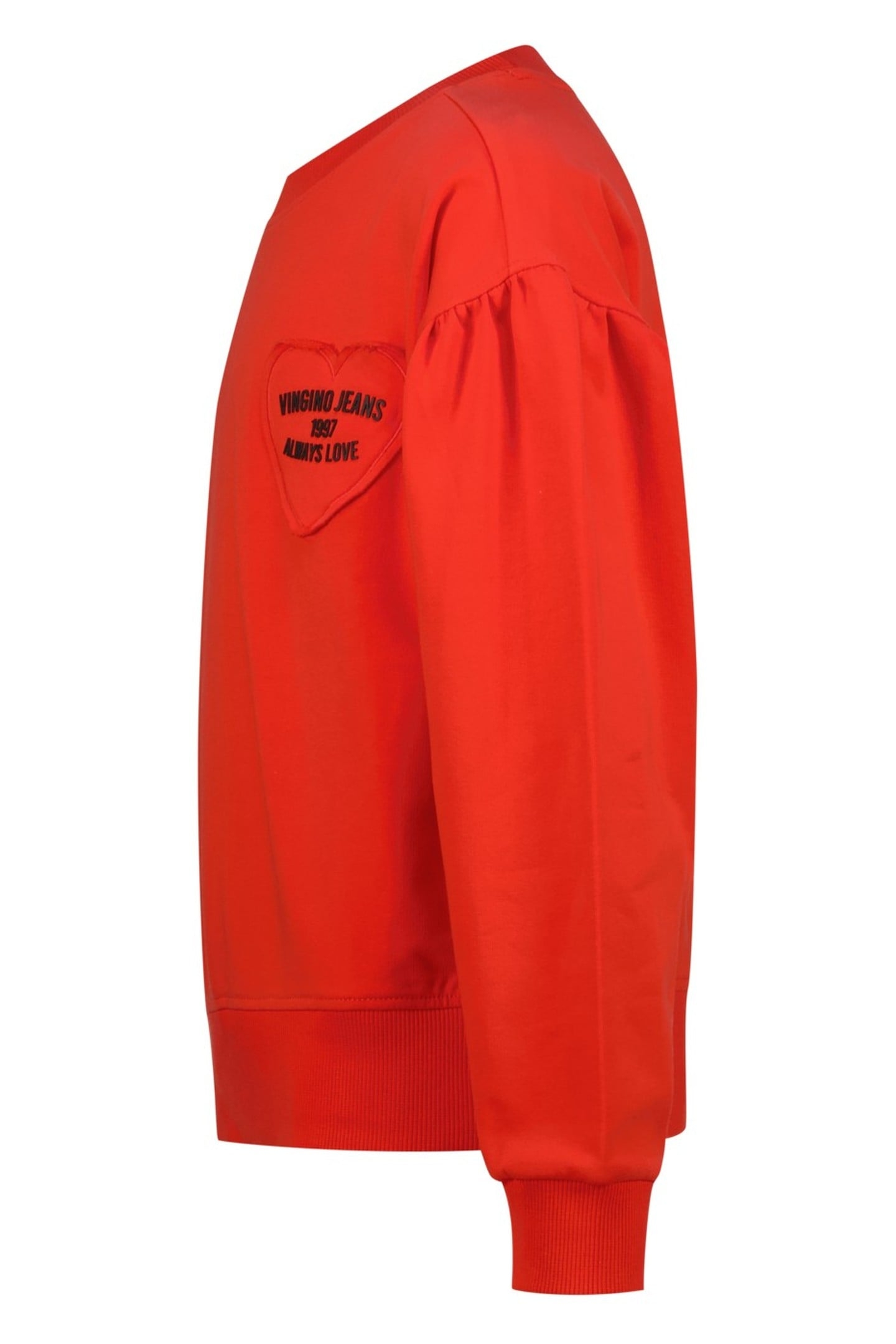 GIRLS NORANIE SWEATER BREEZE RED 3