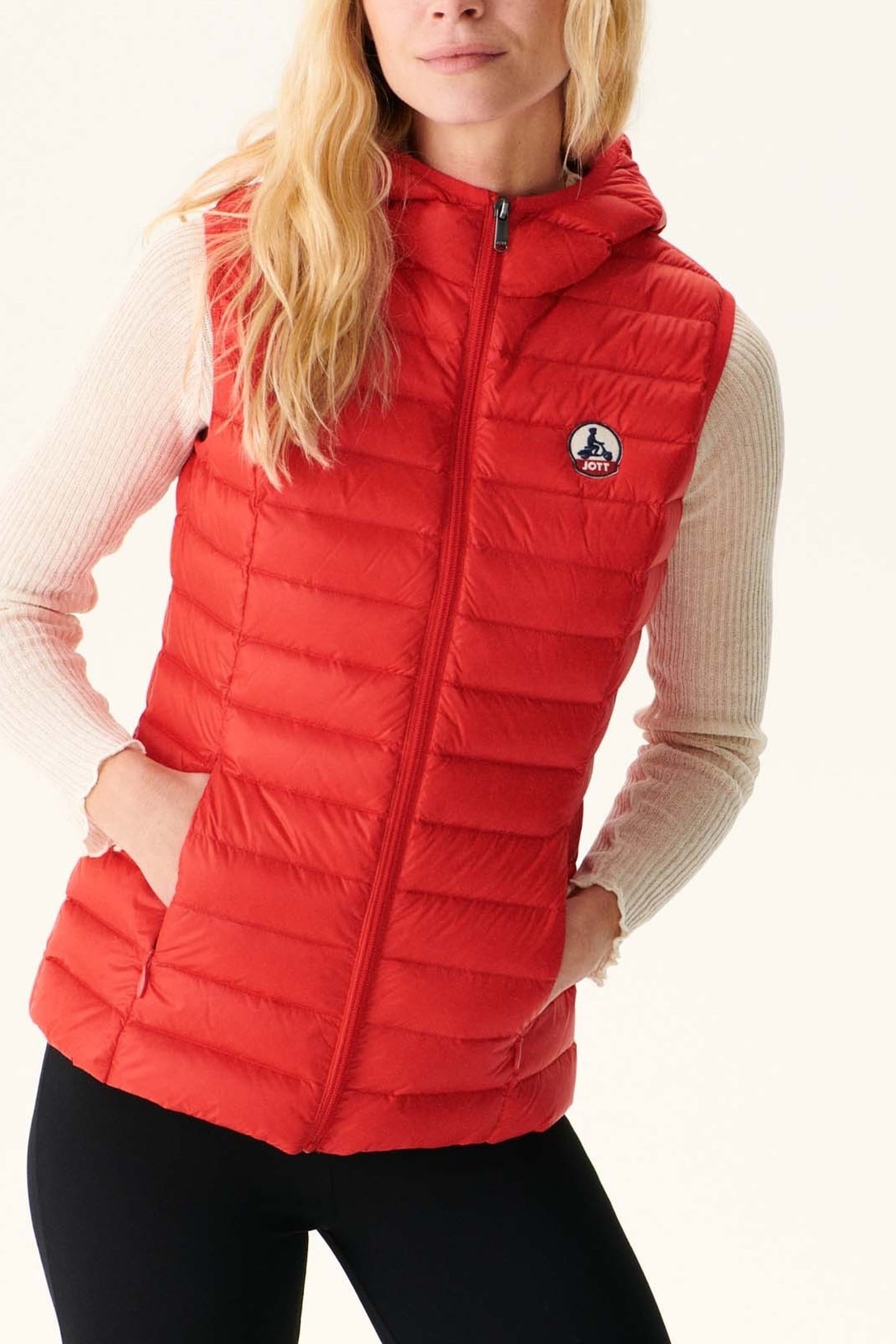 MALI DOWN JACKET FIRE RED 2