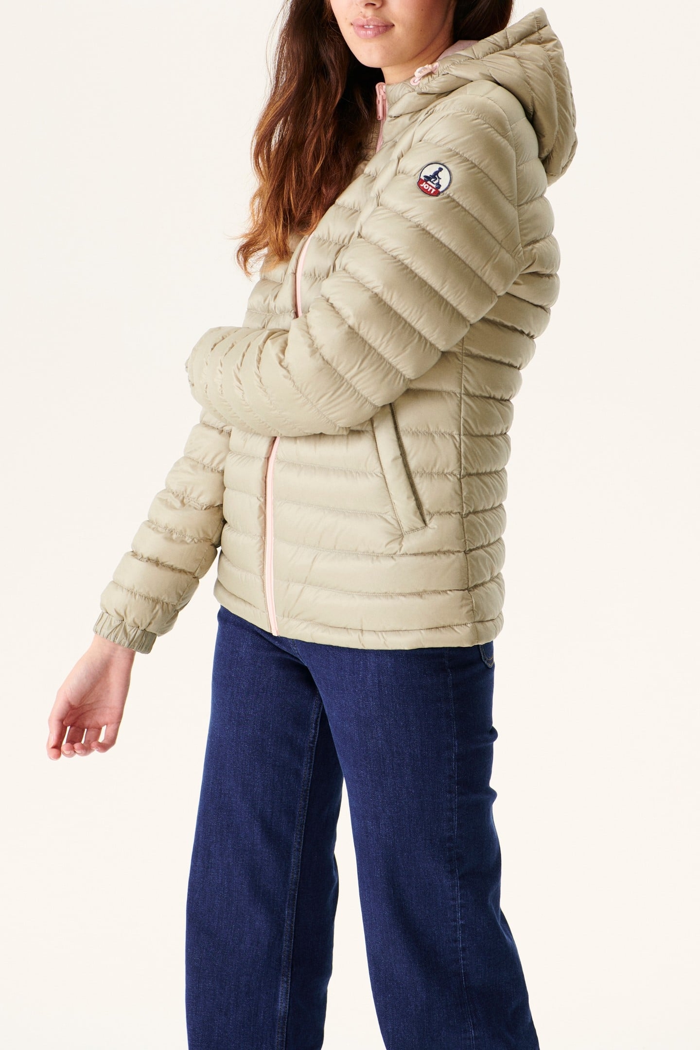 VIENNE JACKET SOFT PINK / BEIGE 4