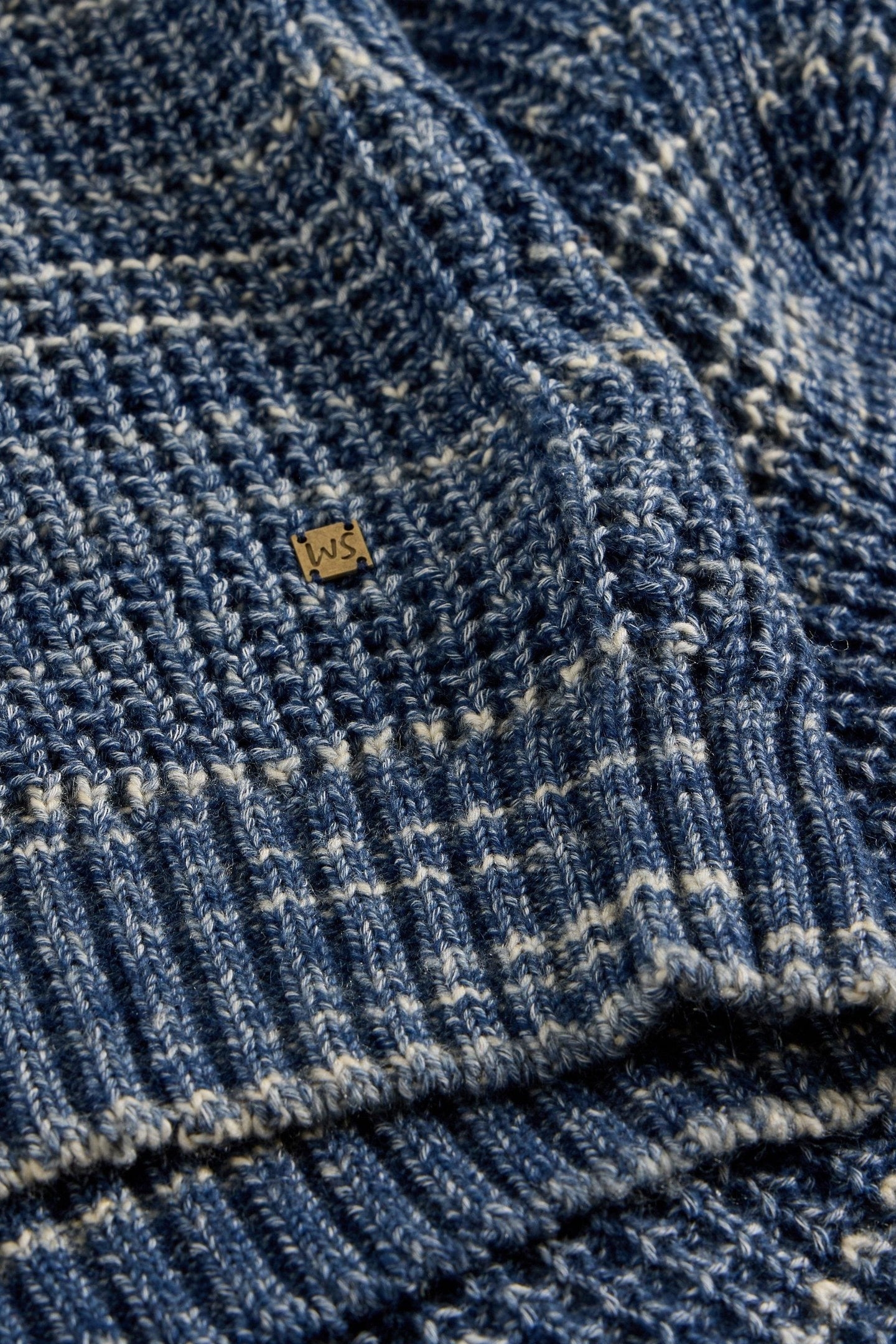 COMBE SPACEDYE JUMPER BLUE MULTI 5