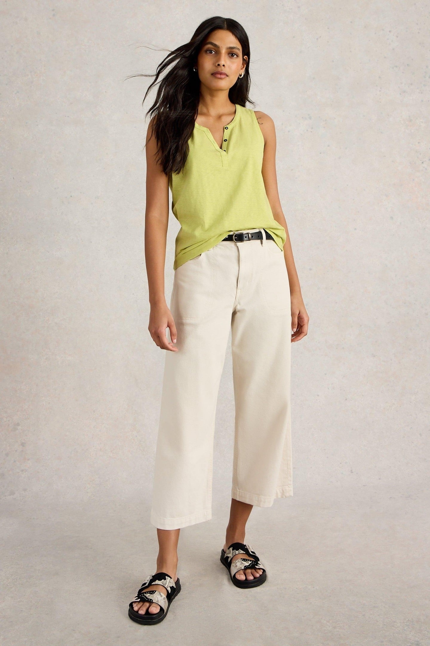 LOLA VEST BRIGHT YELLOW 2