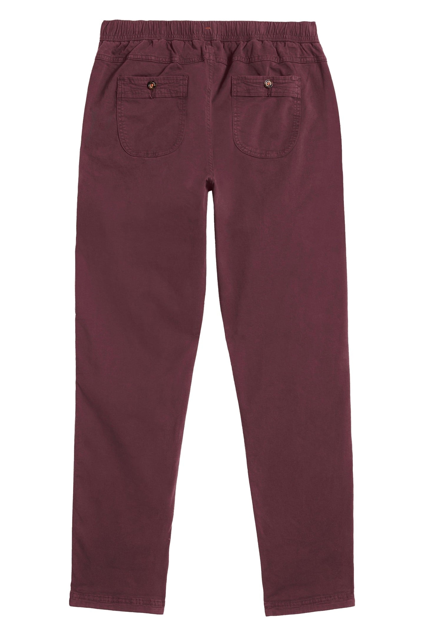 SUTTON DRAWSTRING TROUSER DARK PLUM 5