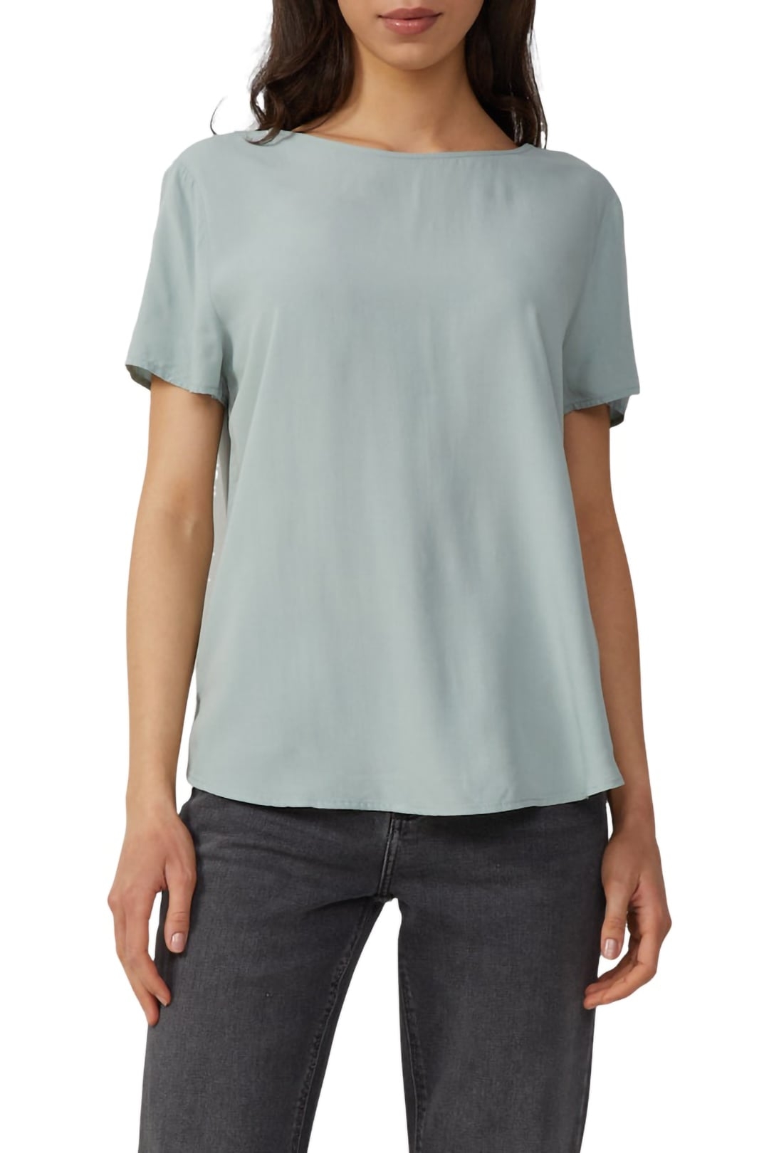 S.OLIVER-QS BLOUSES LIGHT GREEN 1