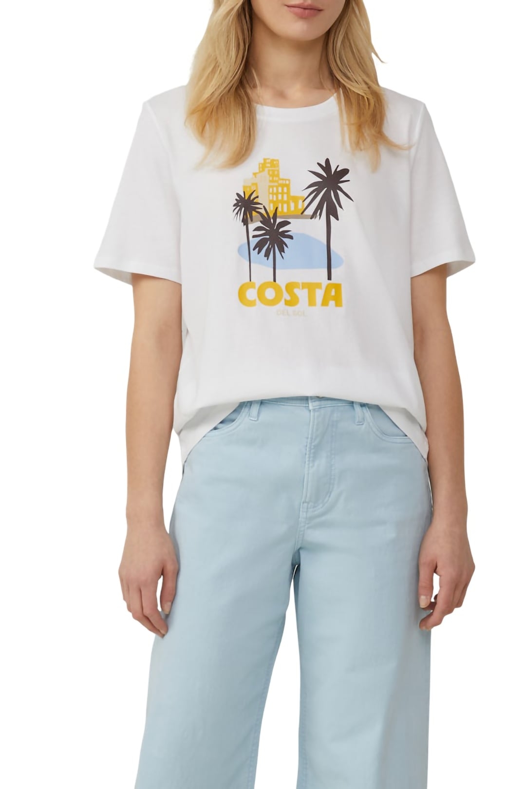 S.OLIVER T-SHIRTS WHITE 1